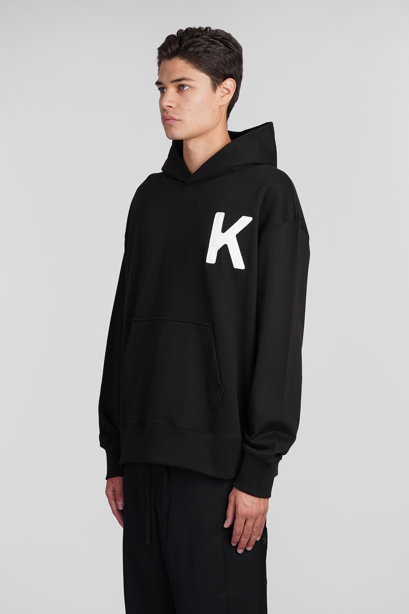 Shop Kenzo Sweatshirt In Black Cotton