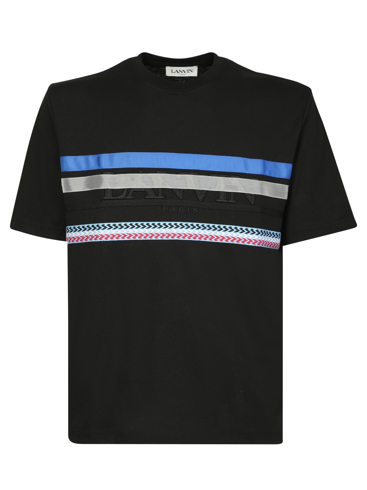 Lanvin T-shirt With Logo And Graphic Print