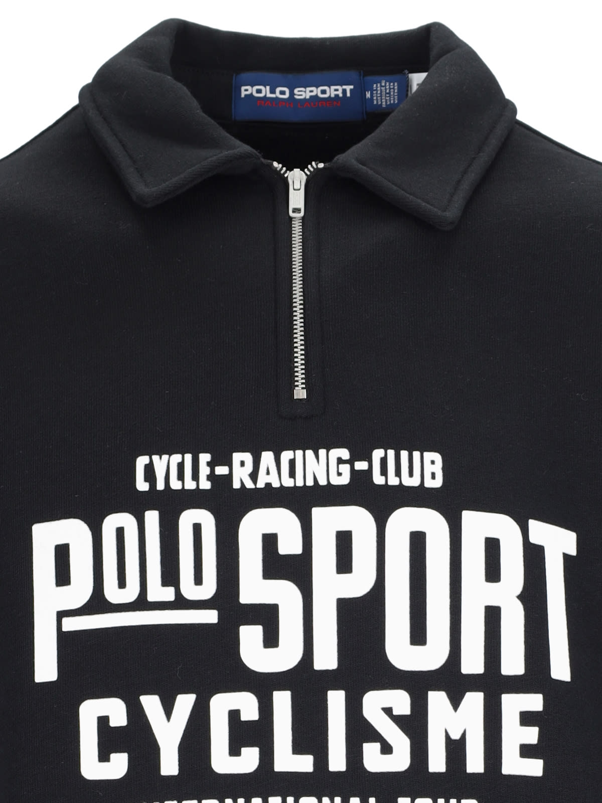 Shop Polo Ralph Lauren Polo Sweatshirt In Black