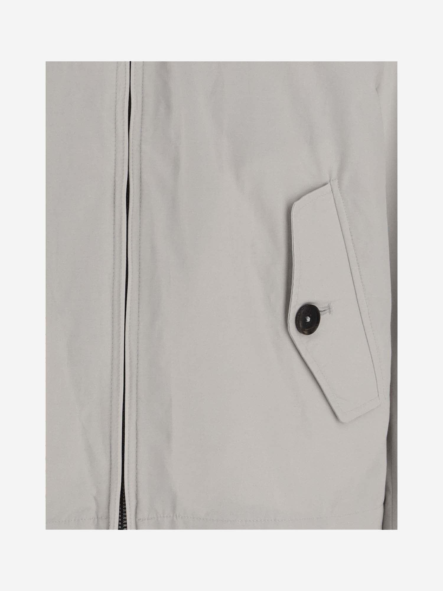 Shop Baracuta Technical Fabric Jacket In Grey