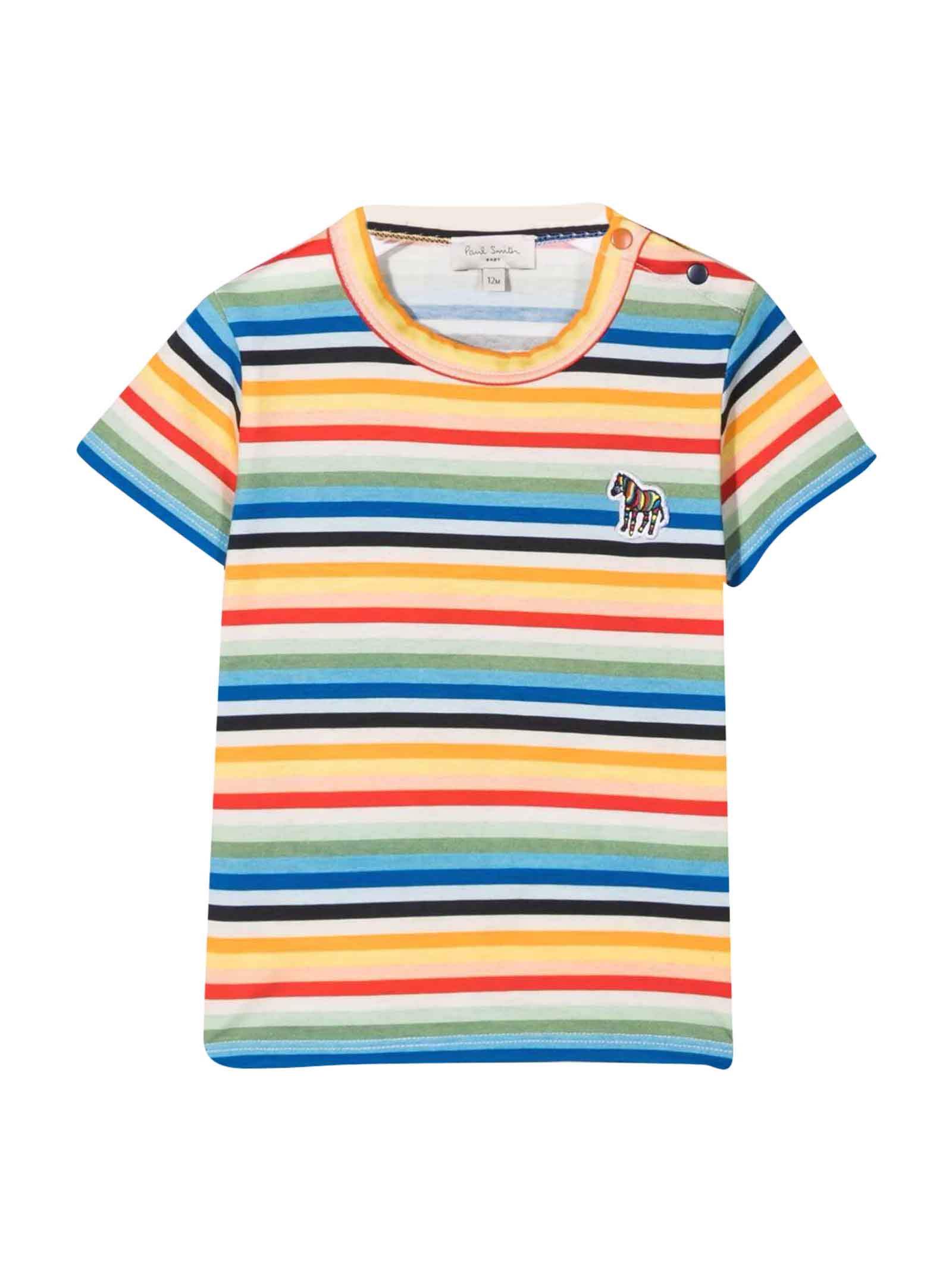 Paul Smith Junior Multicolor Baby Boy T-shirt