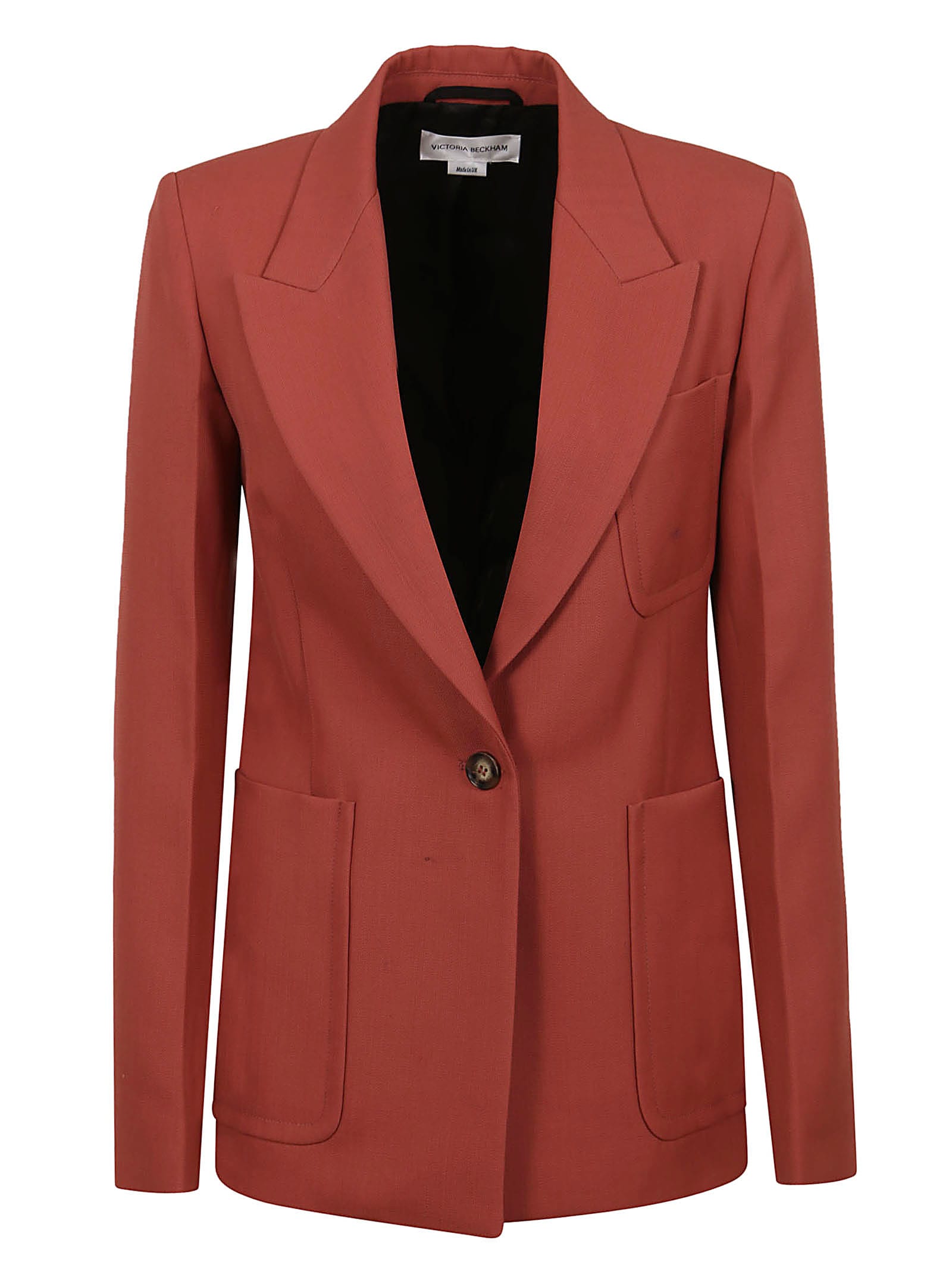 VICTORIA BECKHAM SINGLE BUTTON JACKET