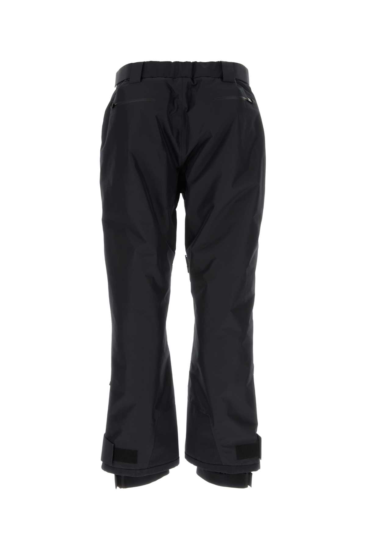 Shop Prada Black Polyester Extreme Tex Ski Pant In Nero