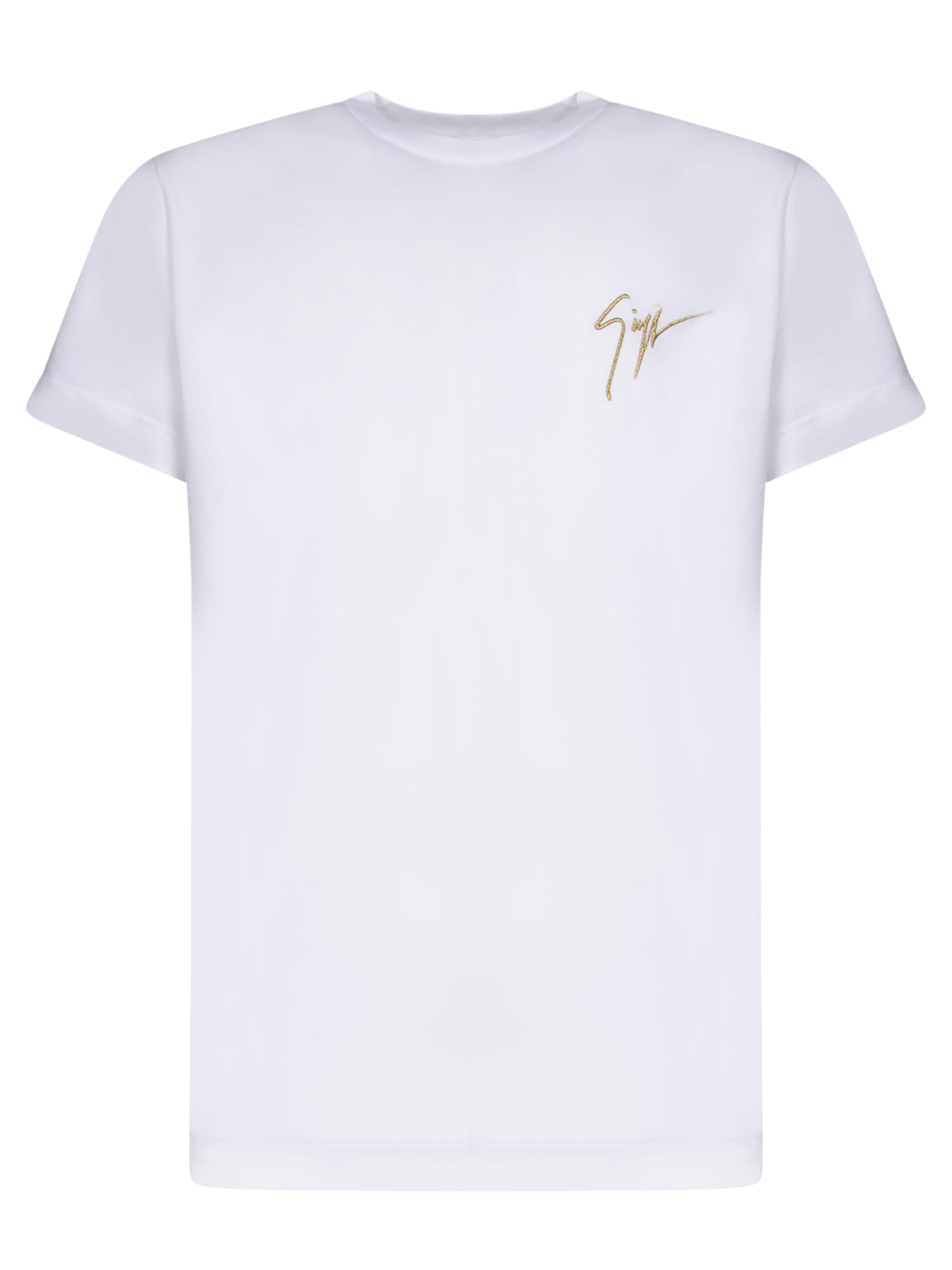 Lr01 T-shirt In White Cotton