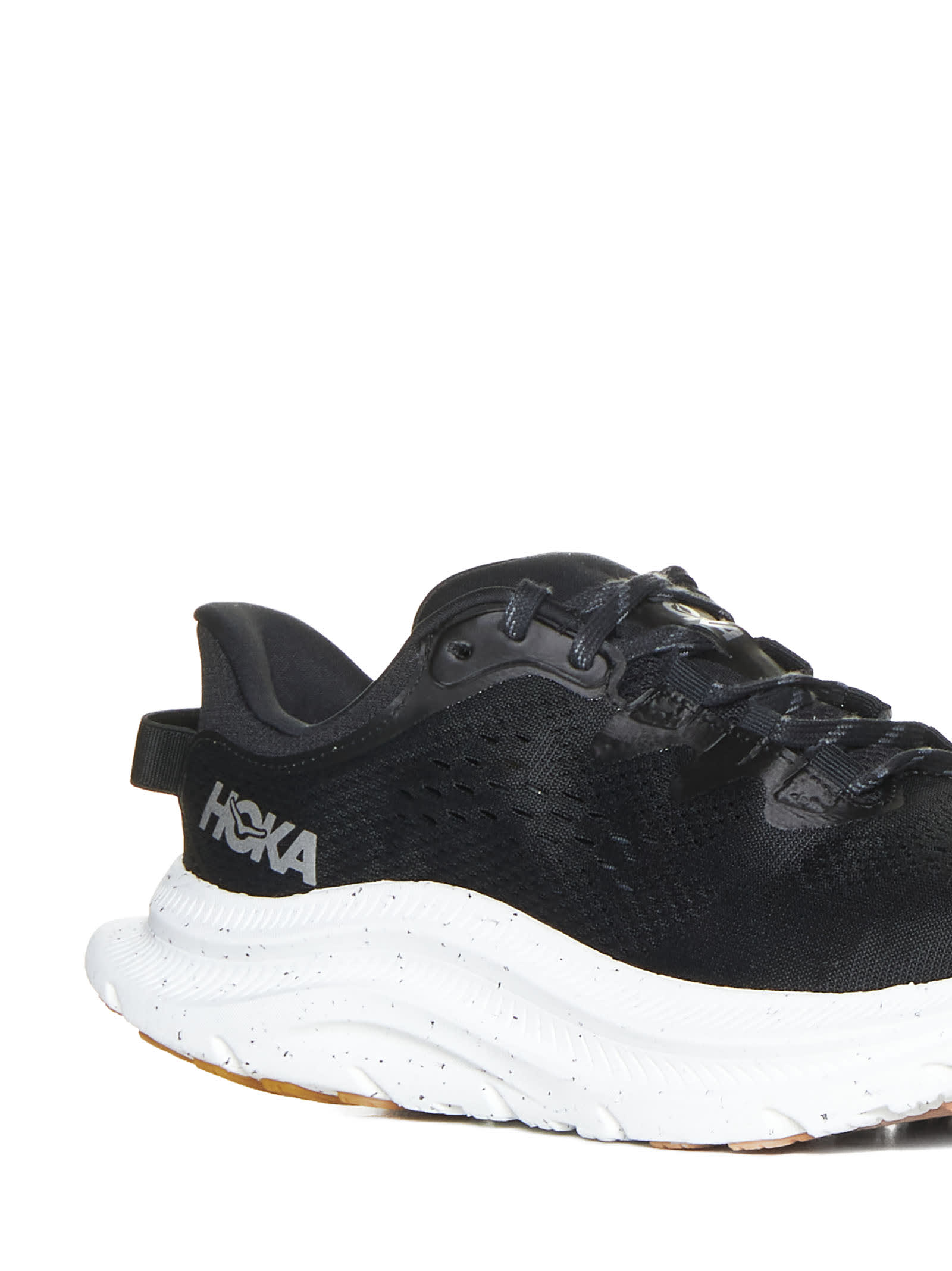 Shop Hoka Sneakers In Black / White