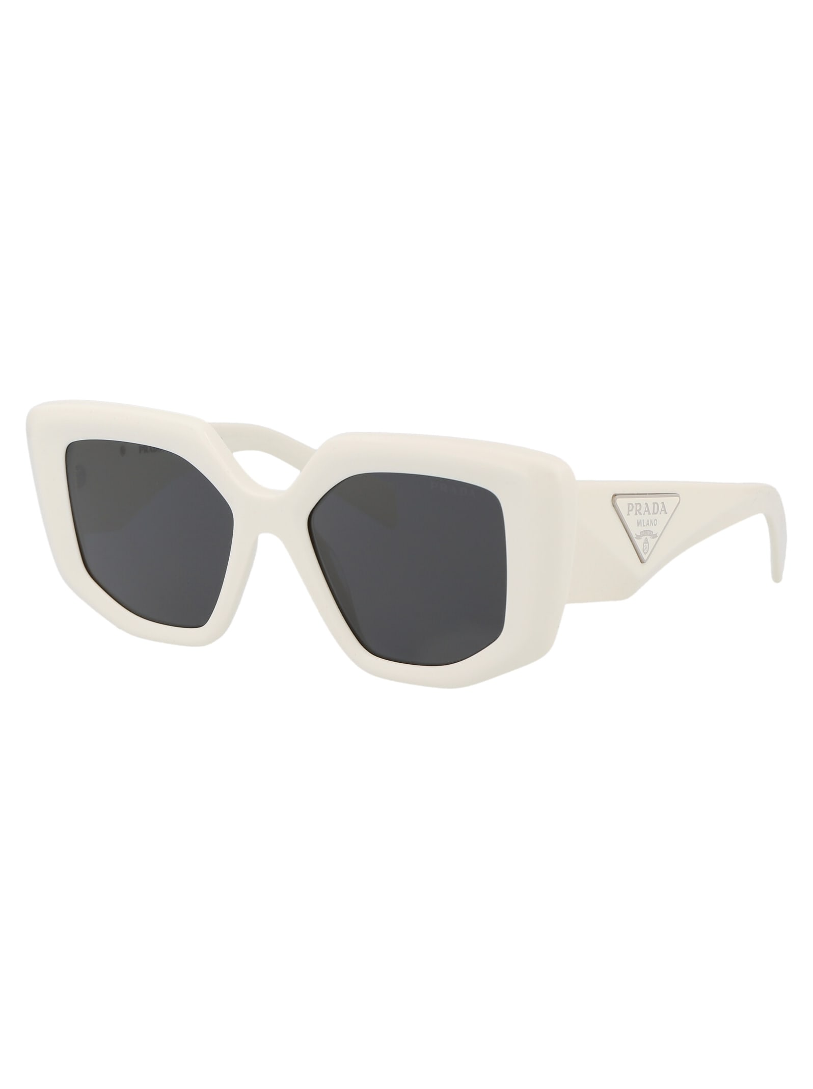 Shop Prada 0pr 14zs Sunglasses In 1425s0 Talc