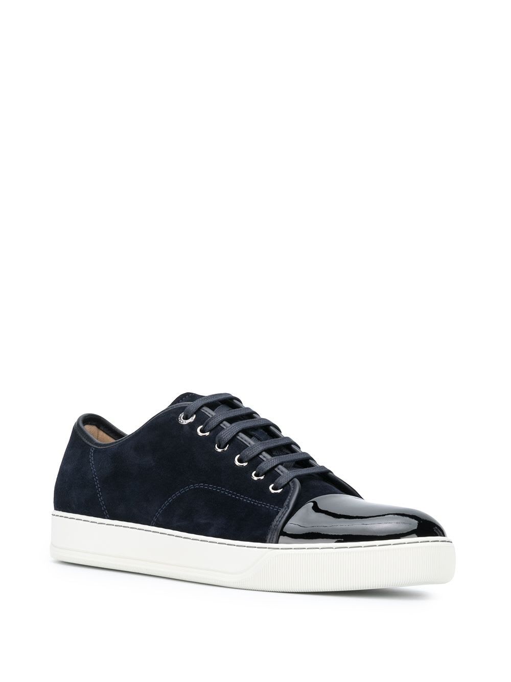 Shop Lanvin Sneakers Dbb1 In Dark Blue