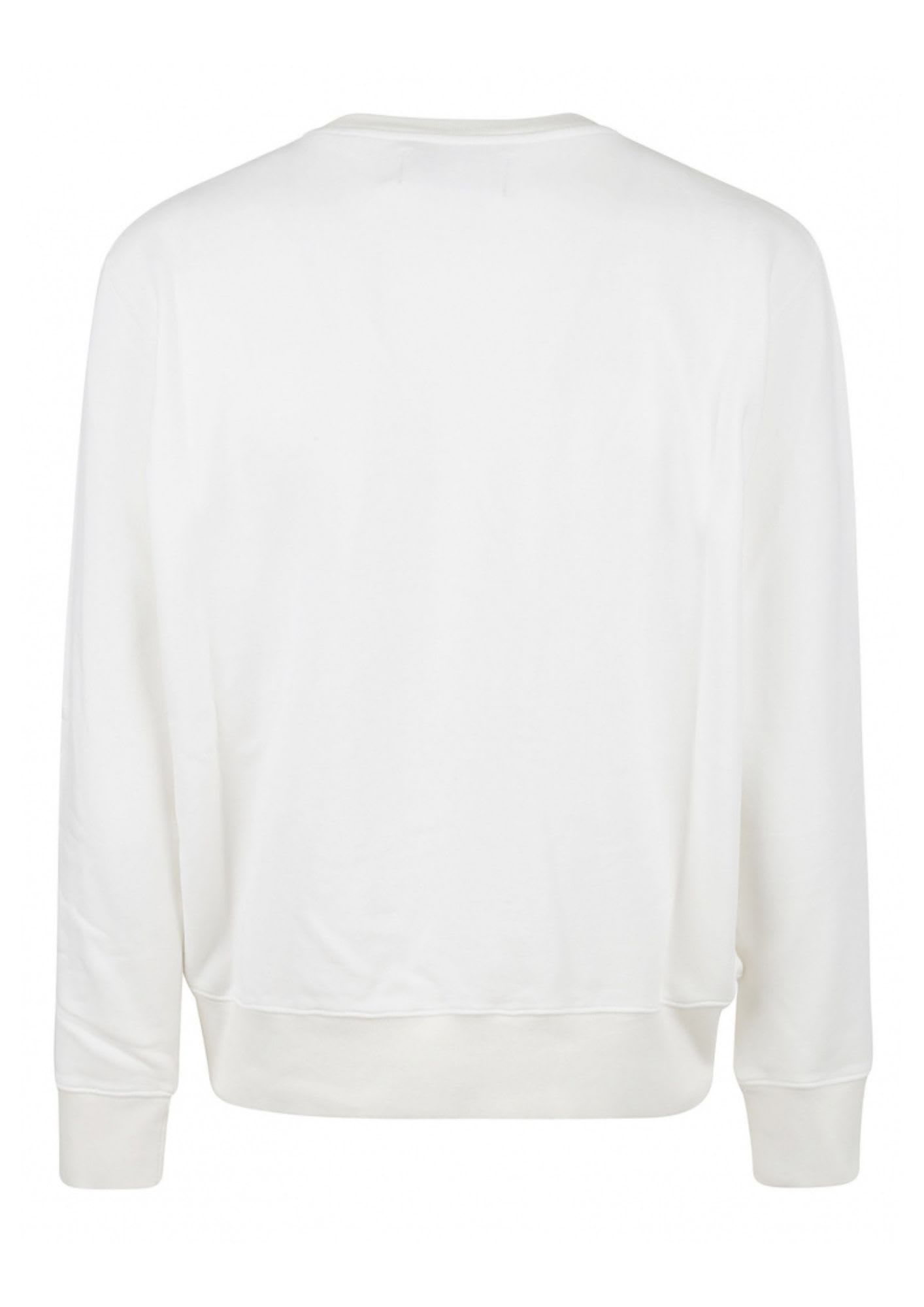 Shop Autry Swetshirt In W Apparel White