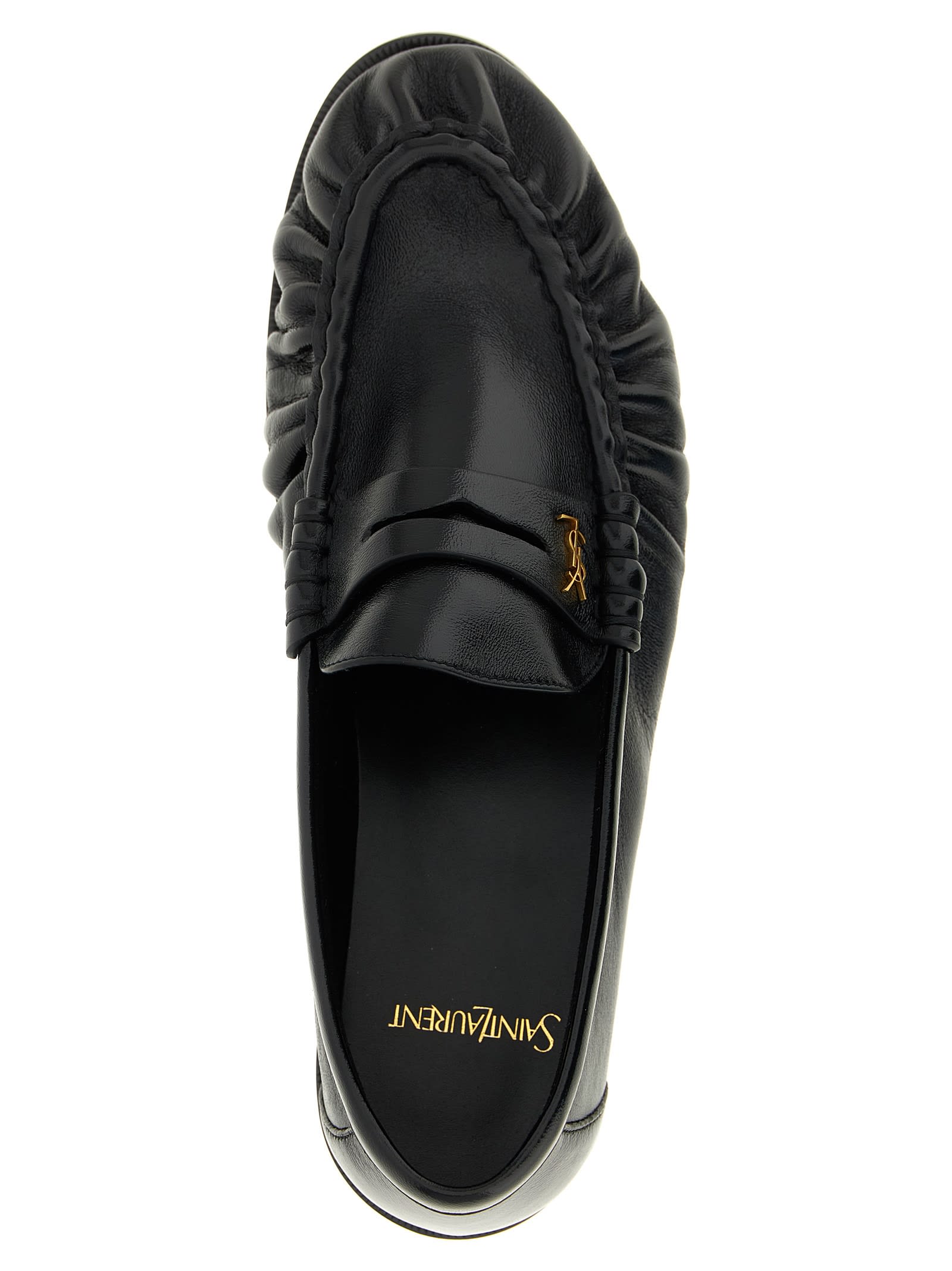 Saint Laurent Le Loafer Loafers In Black