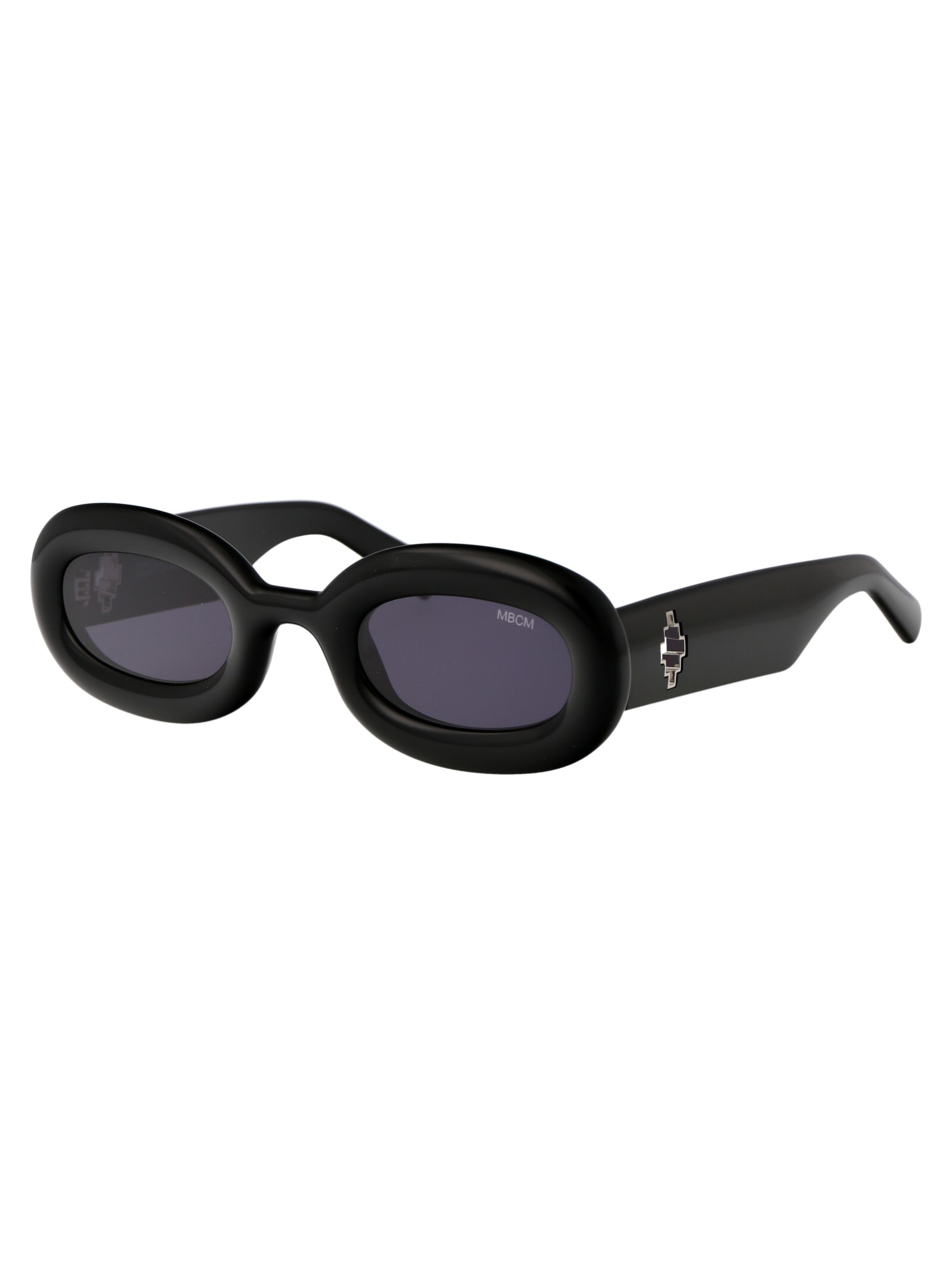 Shop Marcelo Burlon County Of Milan Maula Sunglasses In 1007 Black