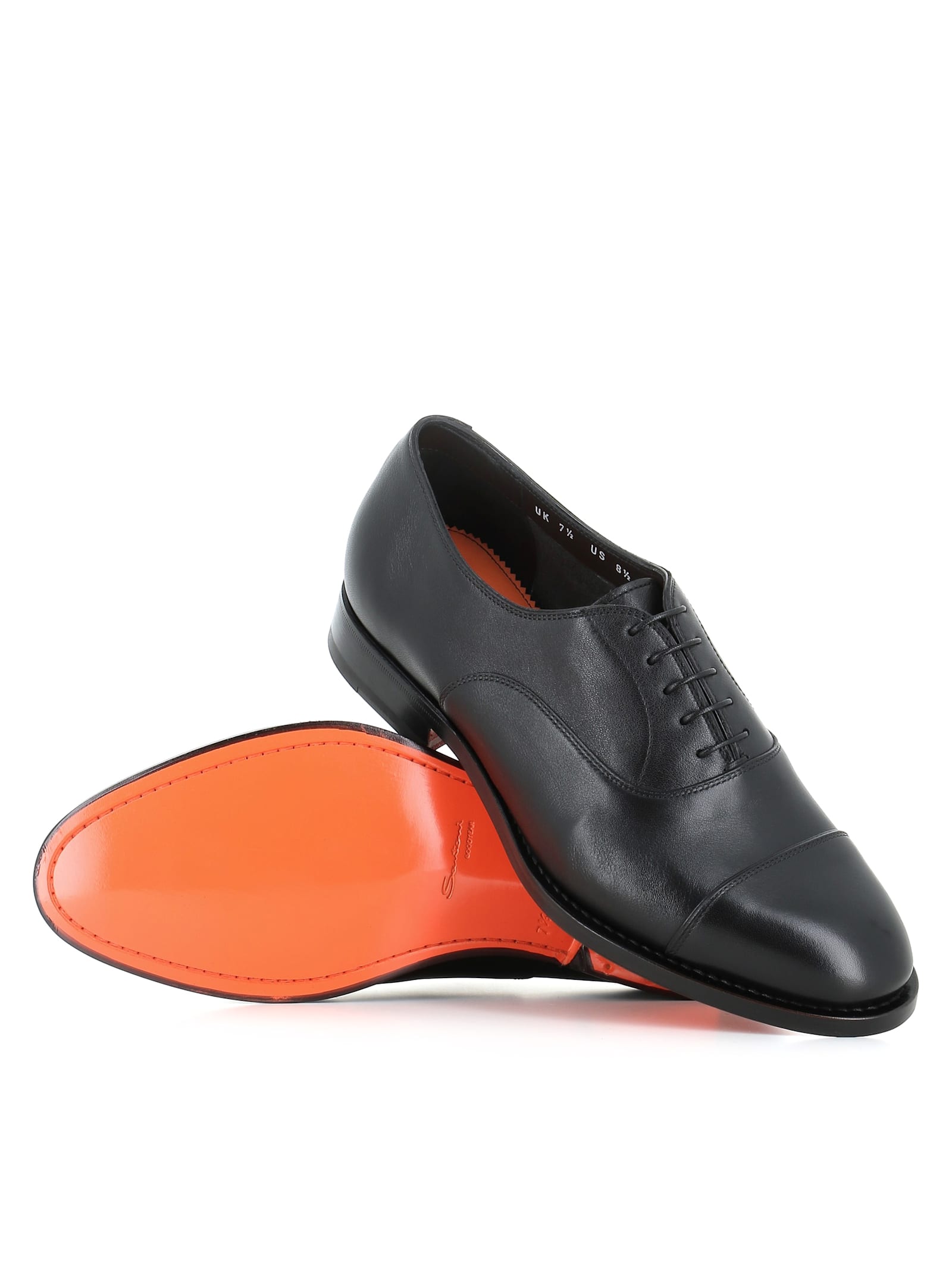 Santoni Oxford New Linger In Black