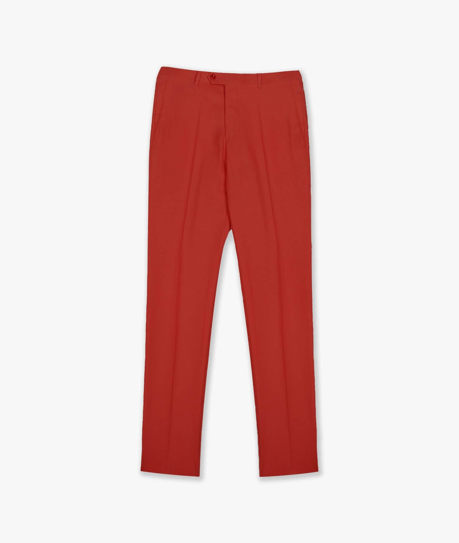 Larusmiani Trousers Portofino Trousers In Red