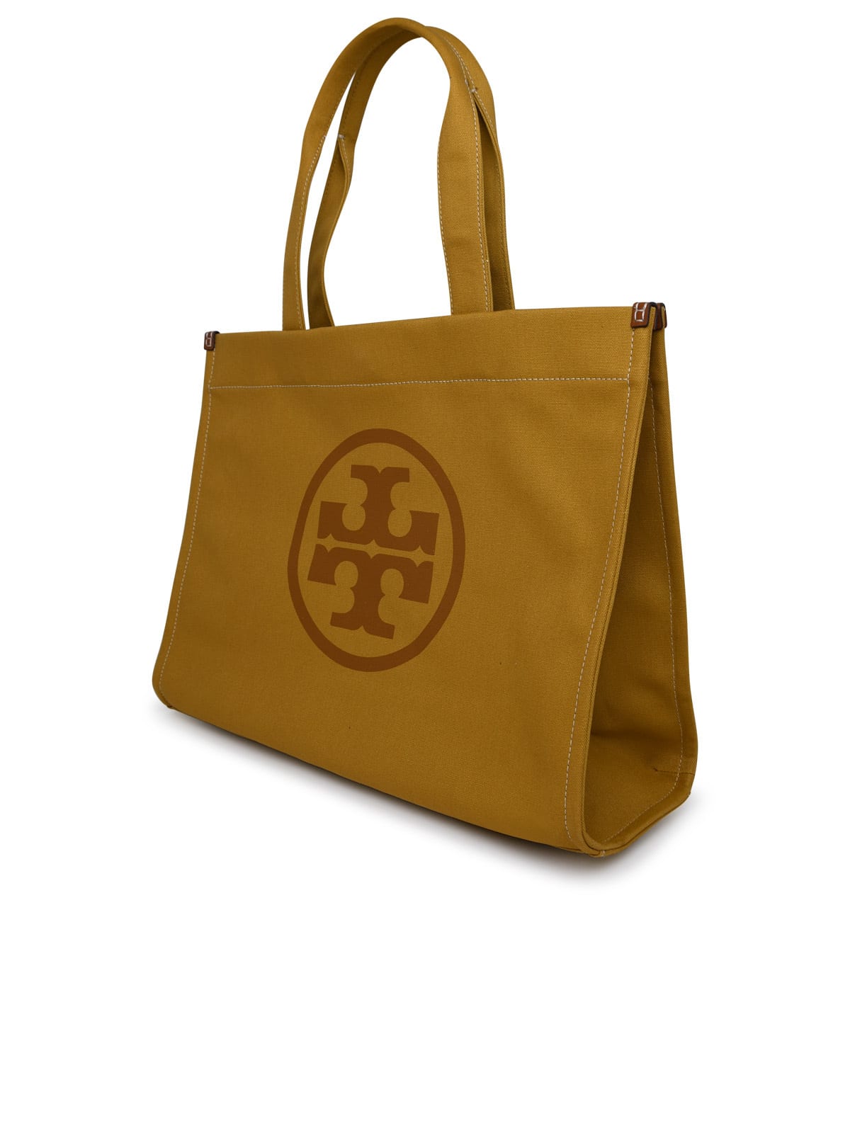 Tory Burch brown Canvas Ella Tote Bag