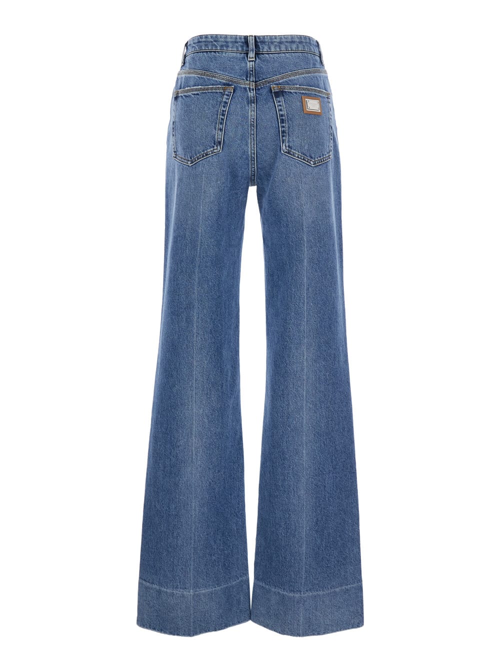 Dolce & Gabbana Pantalone 5 Tasche In Blue