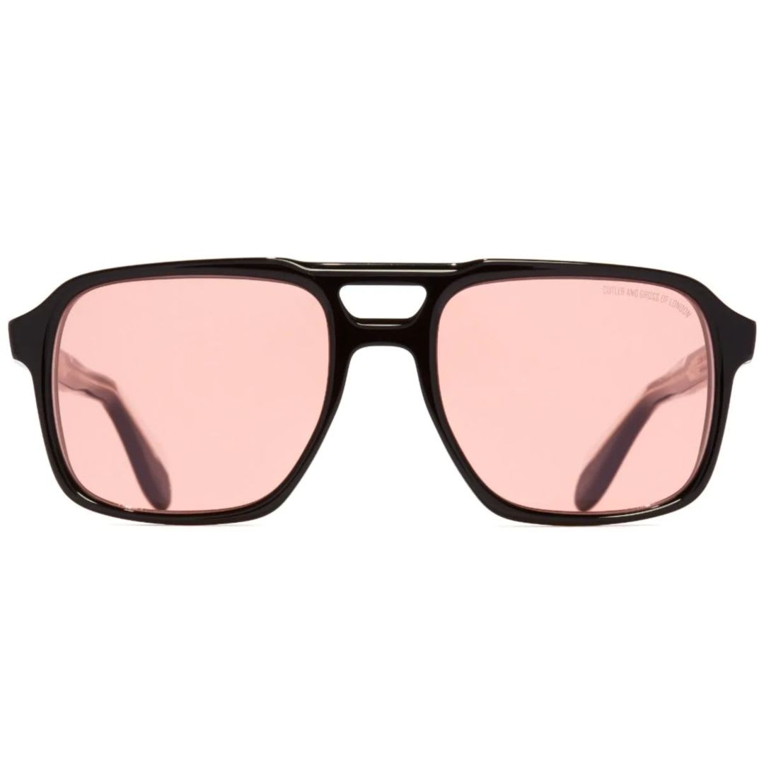 Cutler and Gross 1394-01 57mm Black Acetate Sunglasses