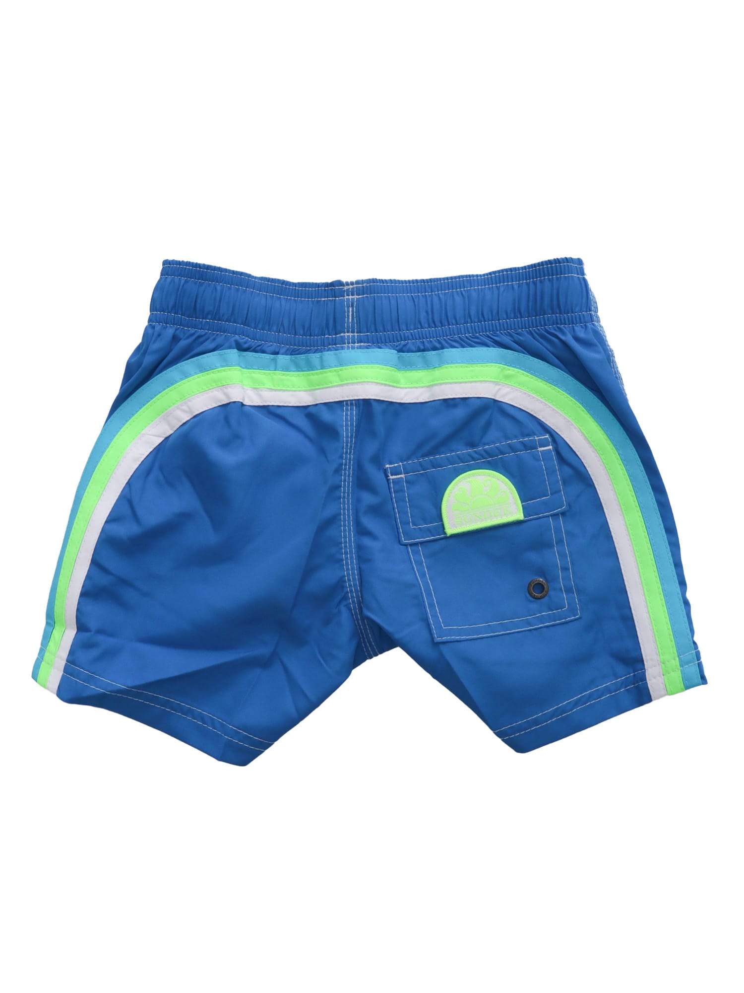 Sundek Kids' Swim Trunks In Blue | ModeSens