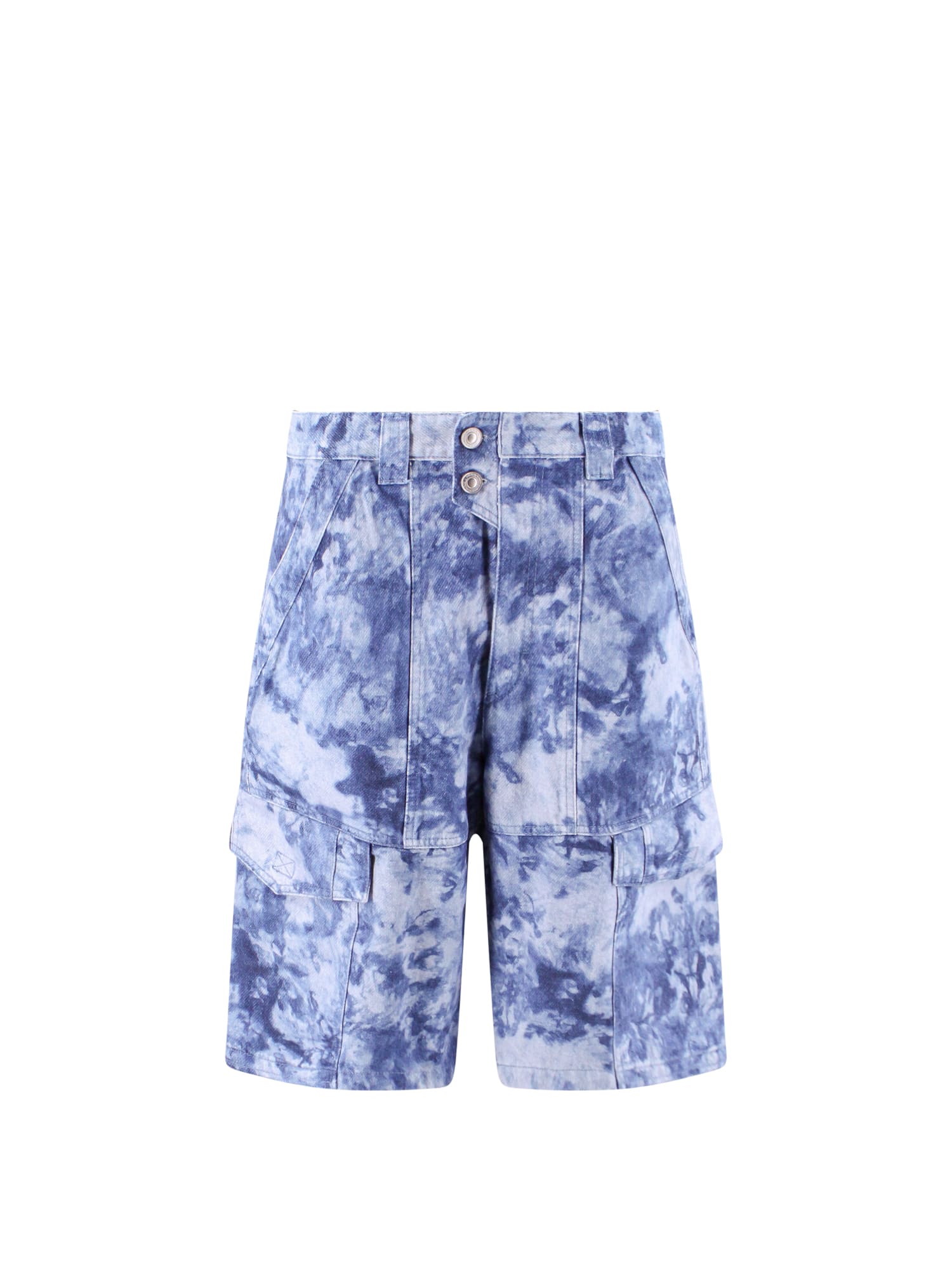 Isabel Marant Layan Shorts In Blue