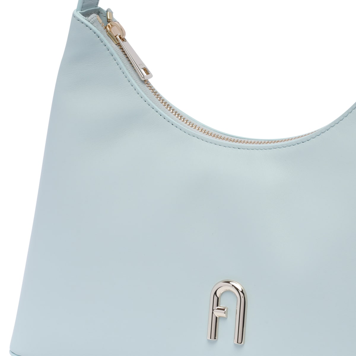 Shop Furla Small Diamante Shoulder Bag In Blue