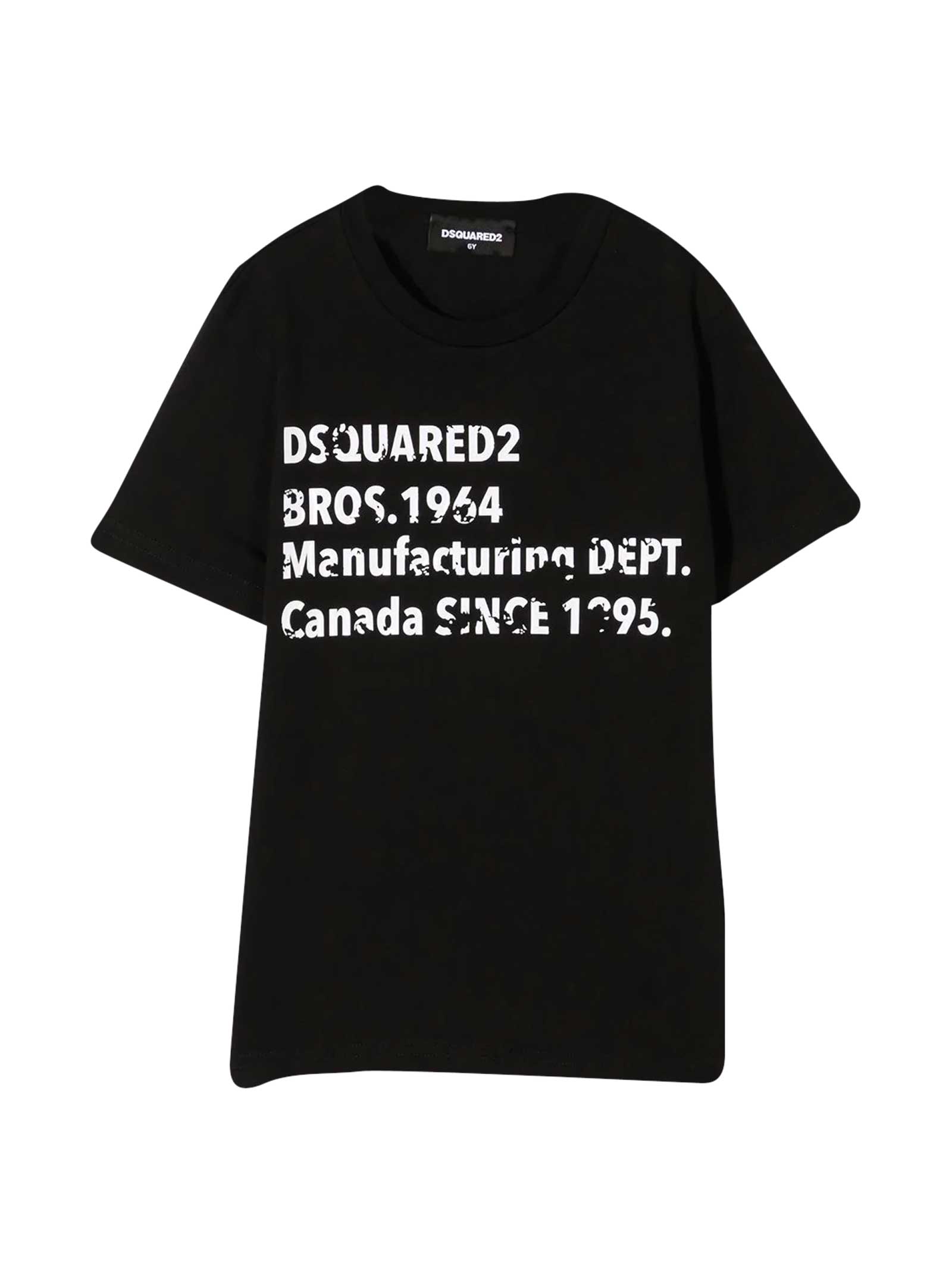 Dsquared2 TEEN T-SHIRT WITH PRESS