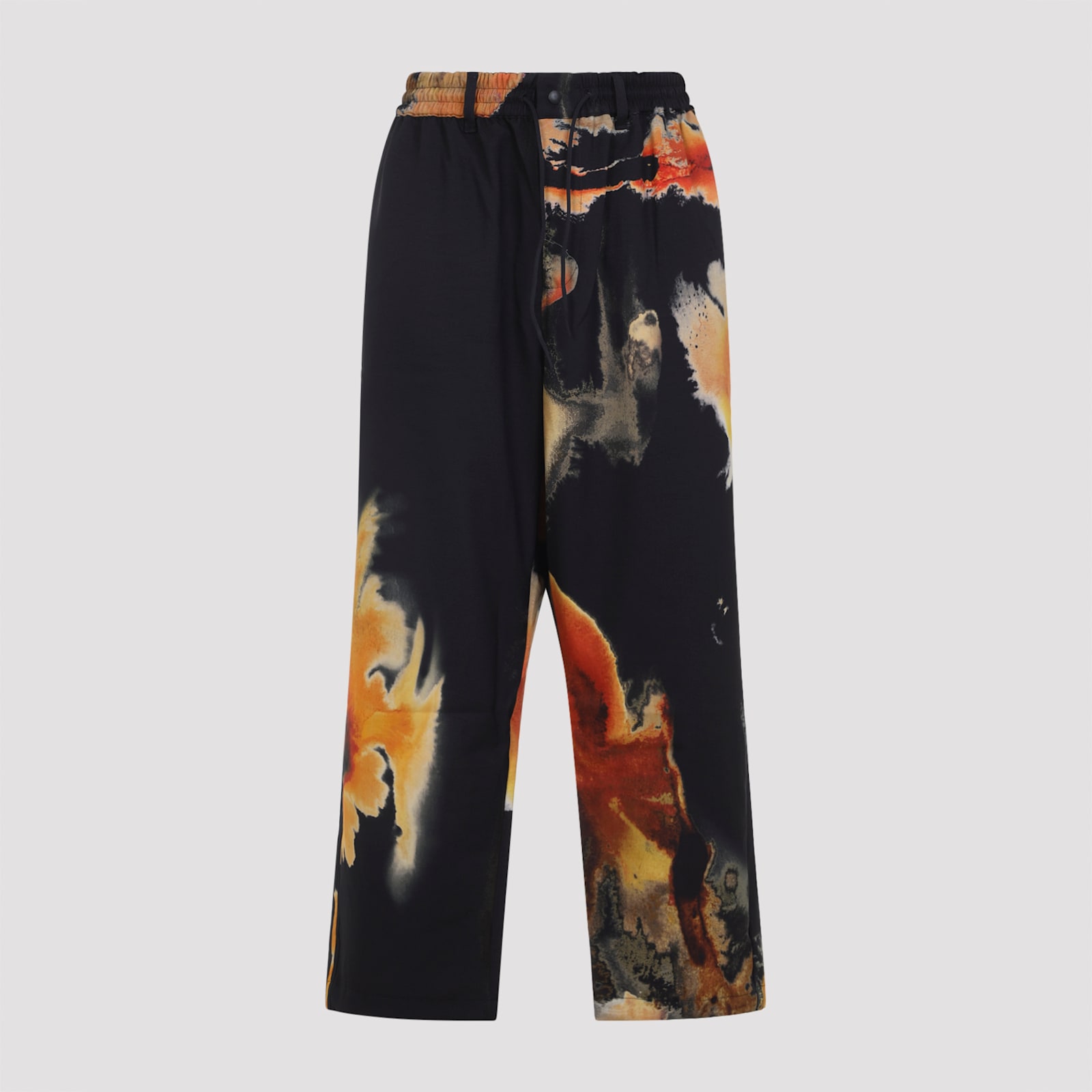 Y-3 Aop Sport Uniform Track Pants In Black