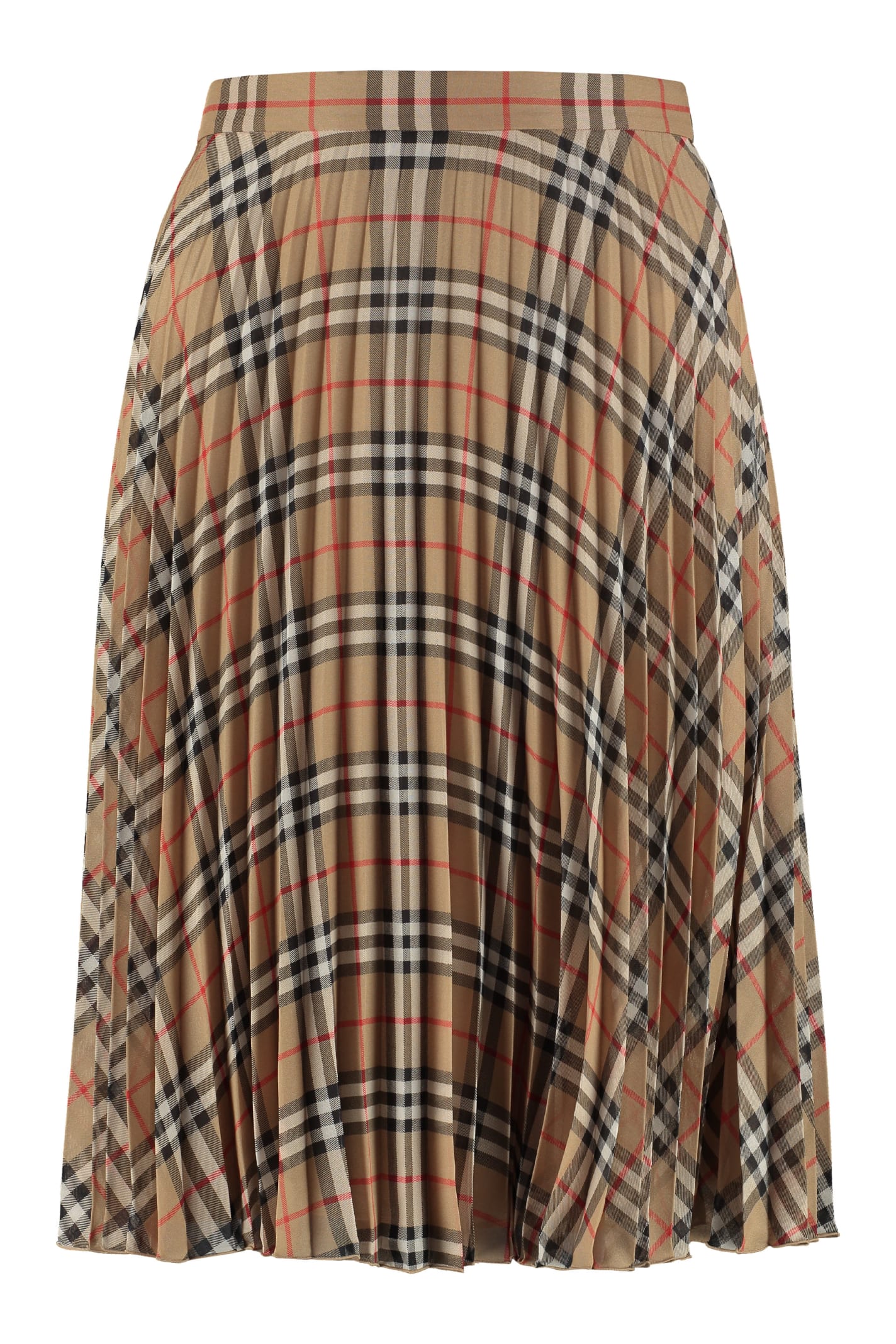 Burberry Burberry Vintage Check Pleated Skirt - Beige - 10918102 | italist