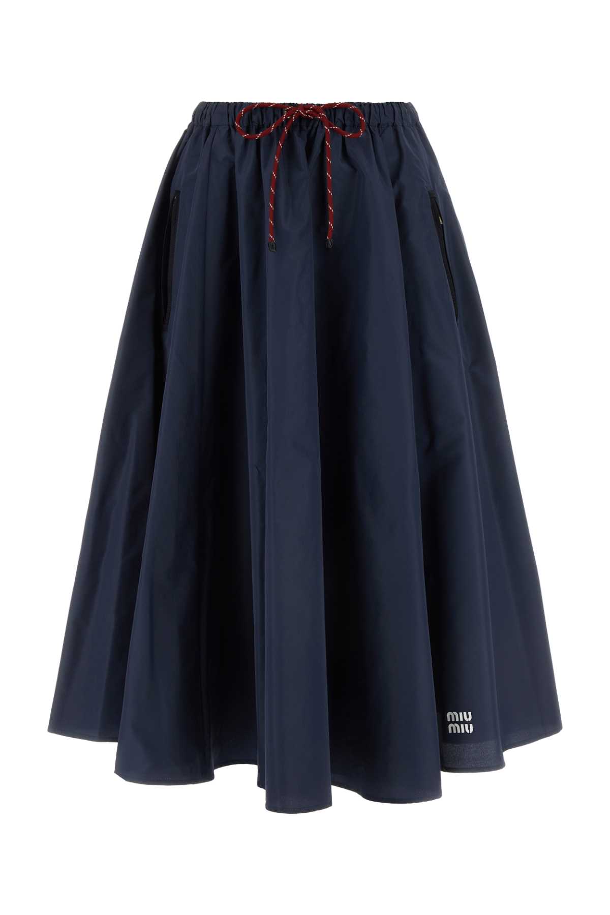 Blue Tech Fabric Skirt