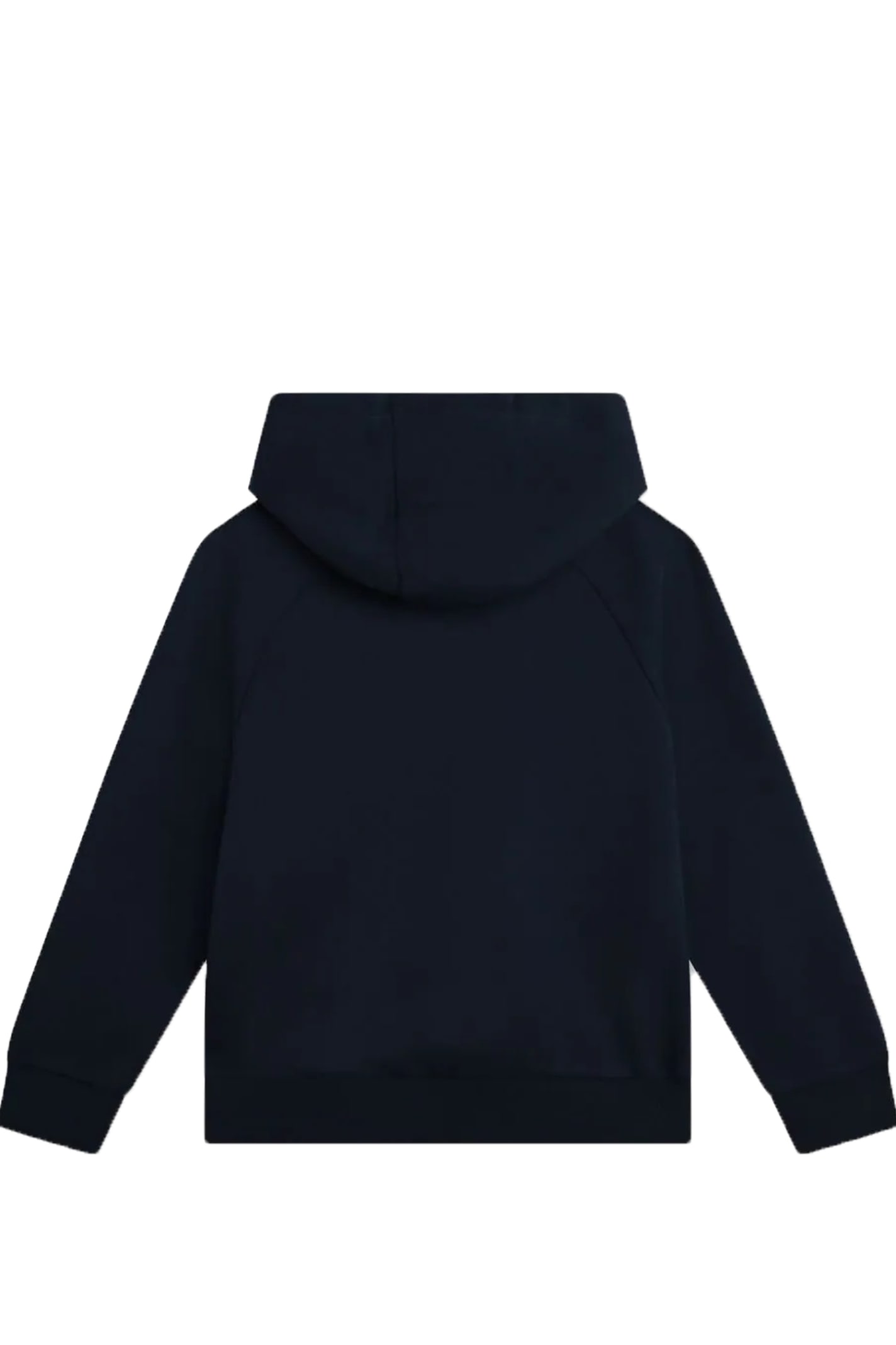 Shop Kenzo Sweatshirt With Hoodie In Blue