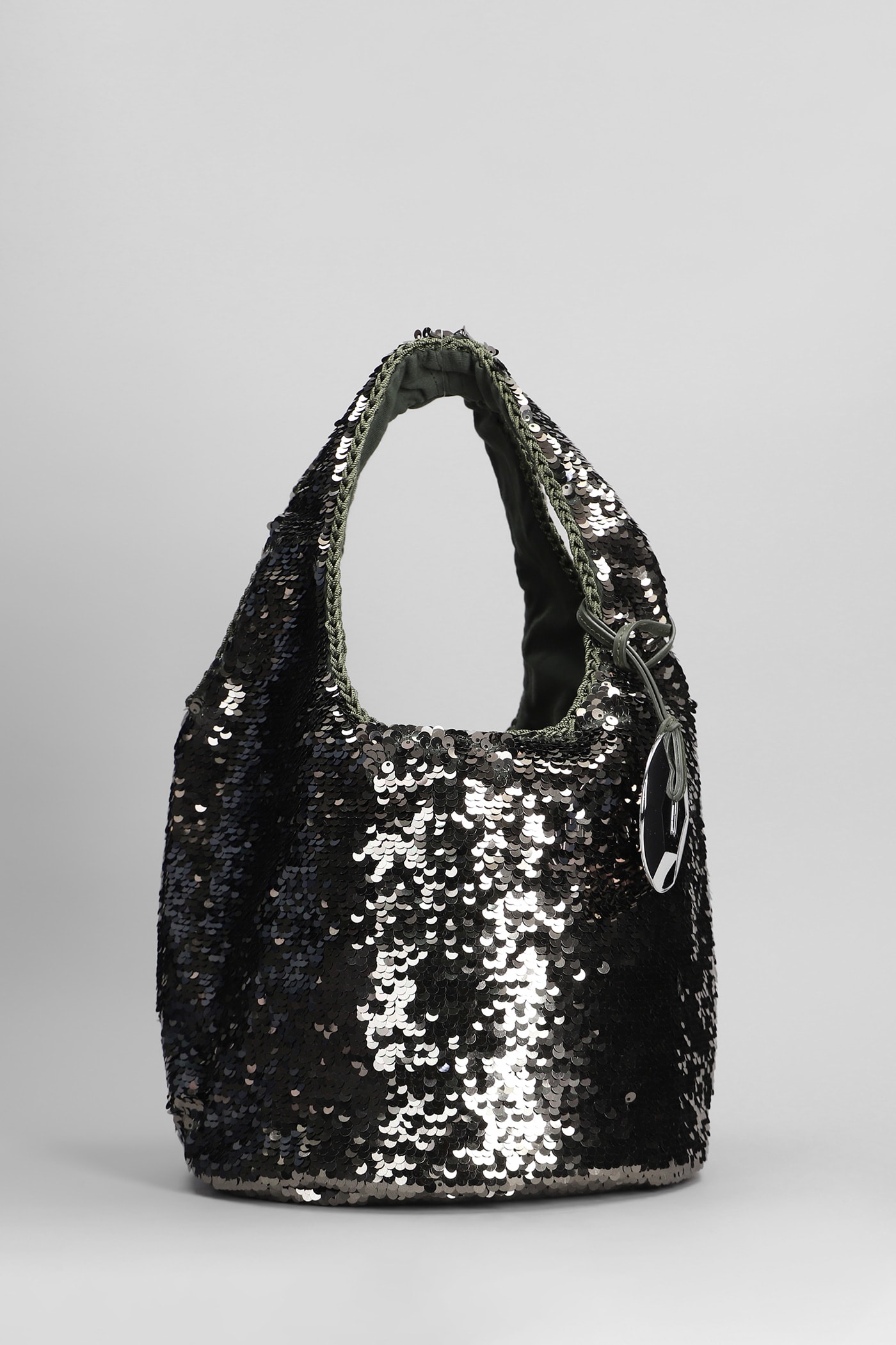 Jw Anderson Sequin Top Handle Shoulder Bag