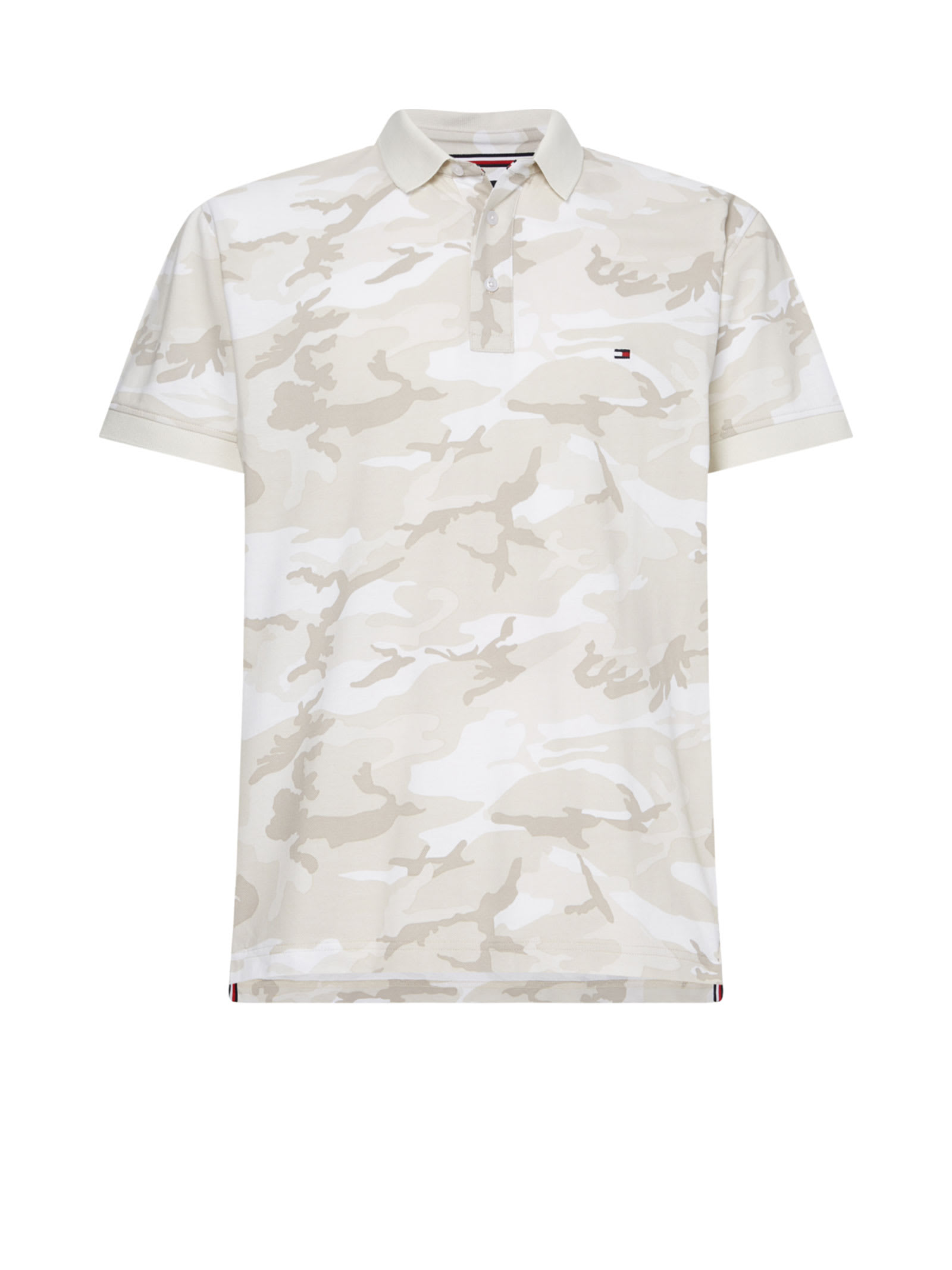 Tommy Hilfiger Camouflage Cotton Polo Shirt