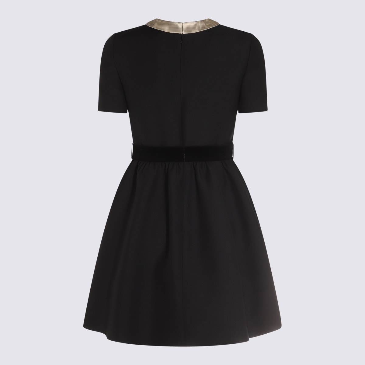 Valentino Mini Dress In Black