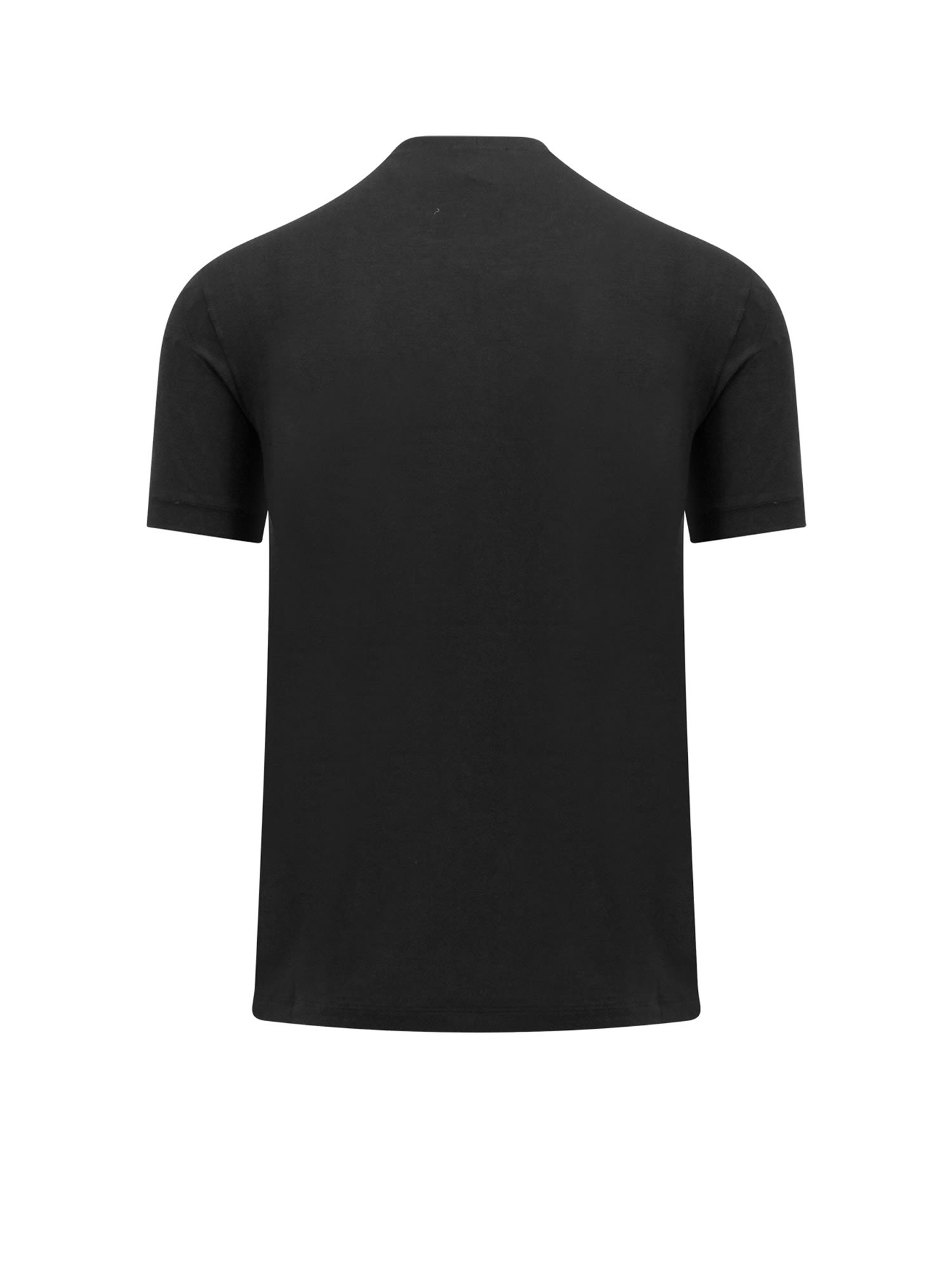 Shop Giorgio Armani T-shirt In Black