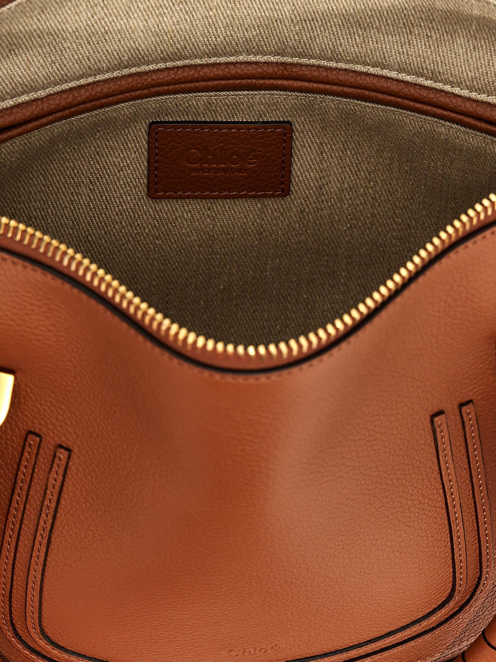 Shop Chloé Marcie Crossbody Bag In Brown