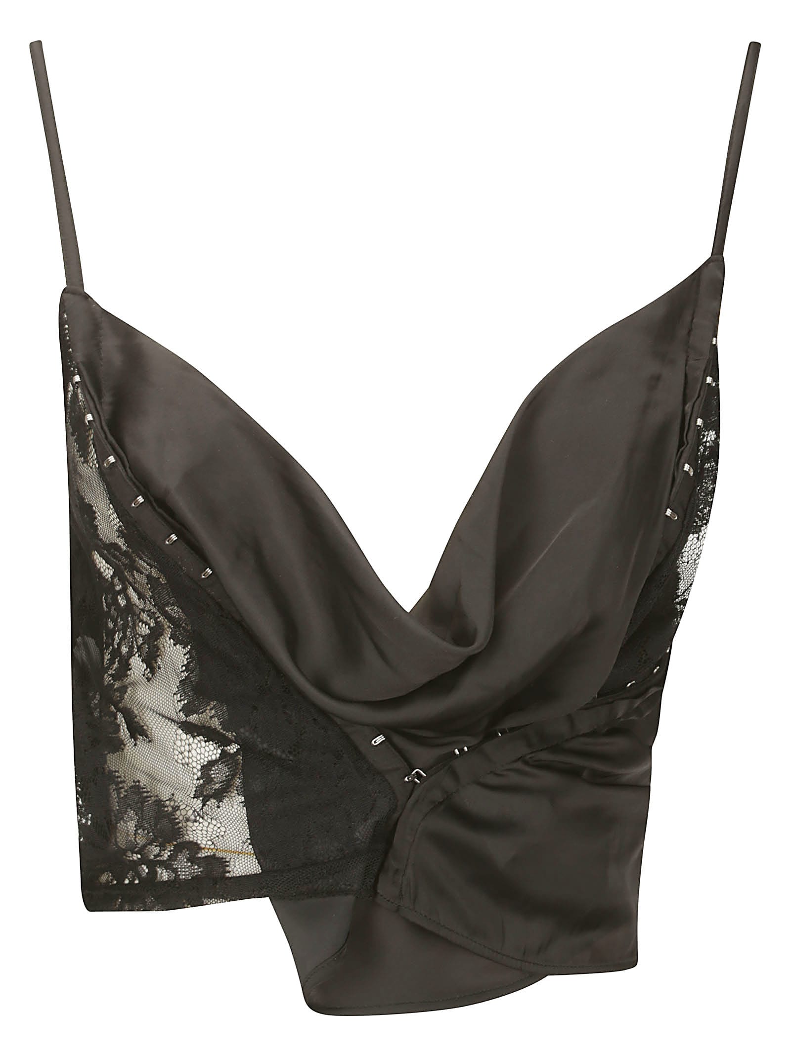 Shop Y/project Hook And Eye Camisole In Black