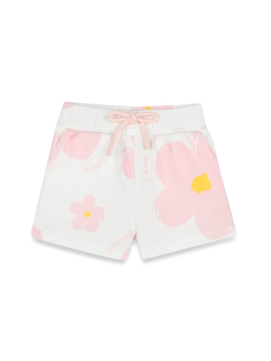 Marc Jacobs Floral-print T-shirt And Shorts Set In Pink
