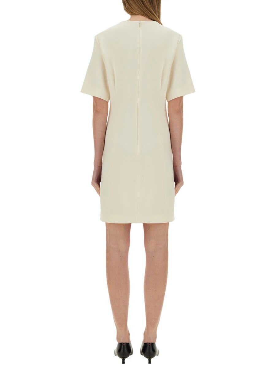 Theory Boxy Short Dress In White