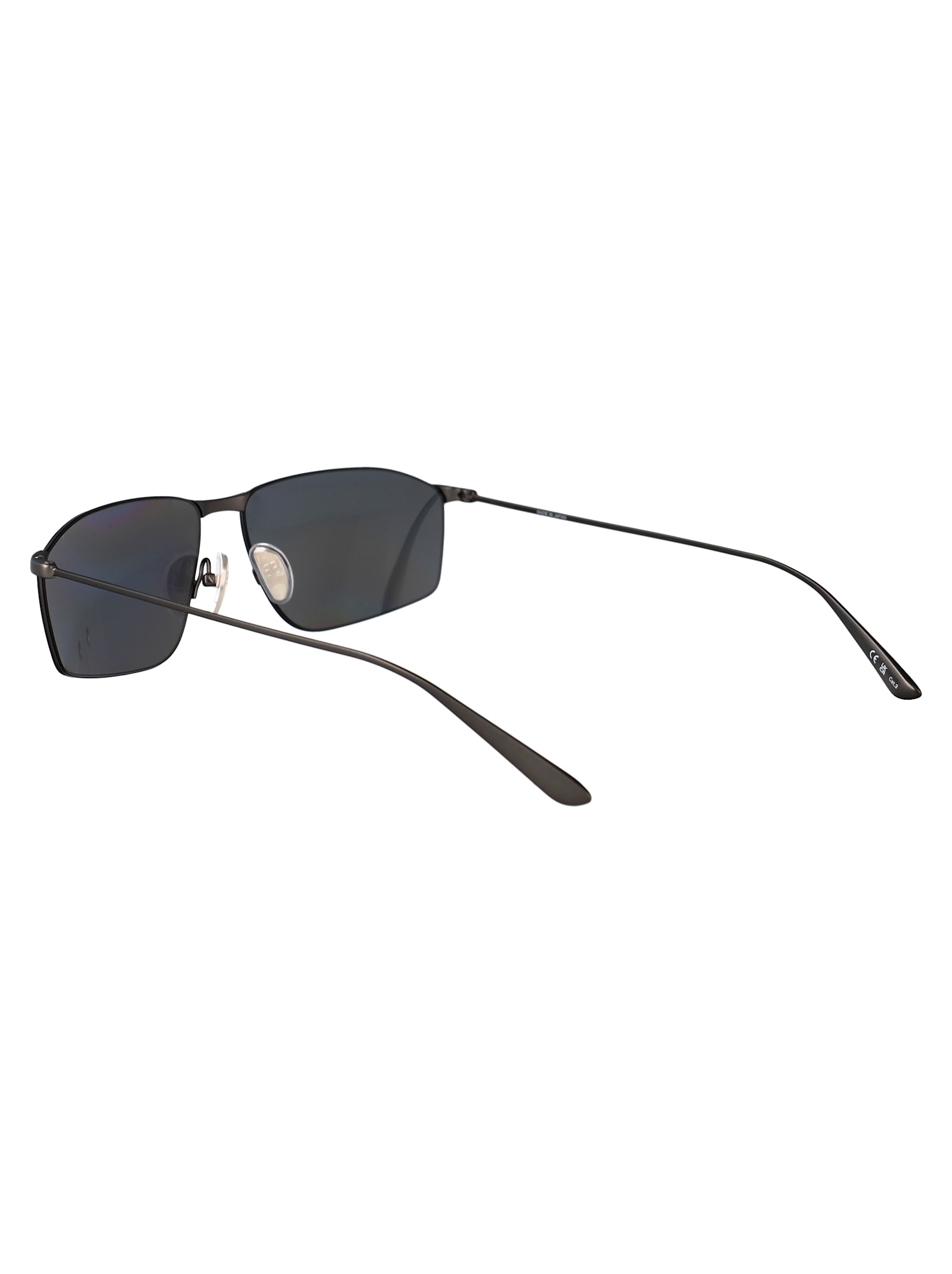 Balenciaga Bb0413s Sunglasses In Ruthenium-ruthenium-silver