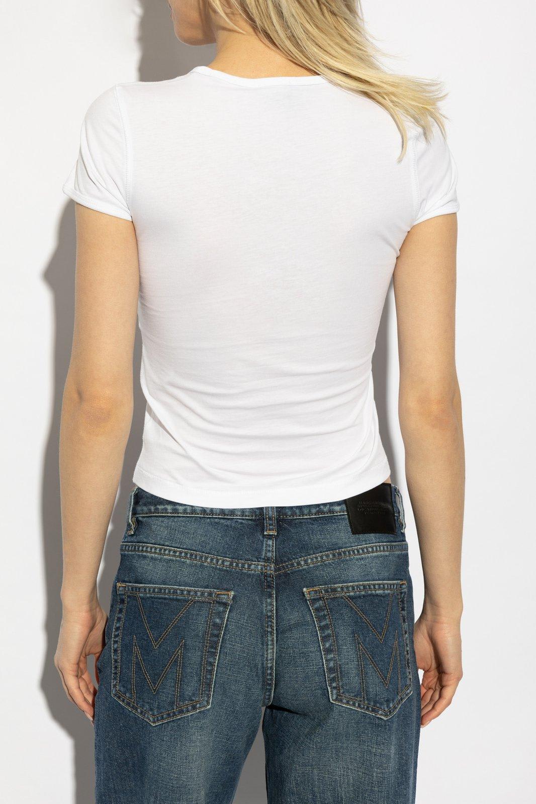 Marc Jacobs Crystal Logo T-shirt