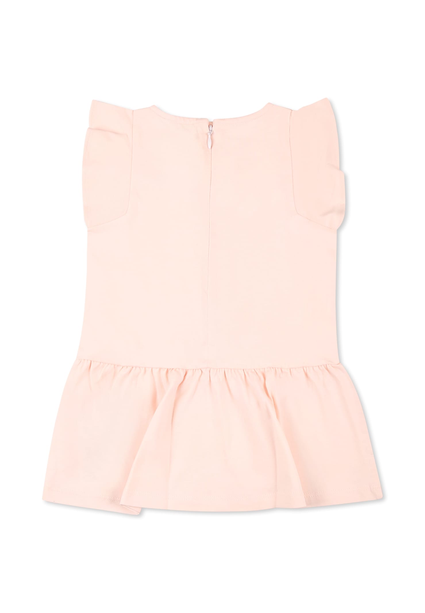 Chloé Cotton Dress In Pink