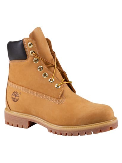 Timberland Premium Lace-up Ankle Boots With Contrasting Collar