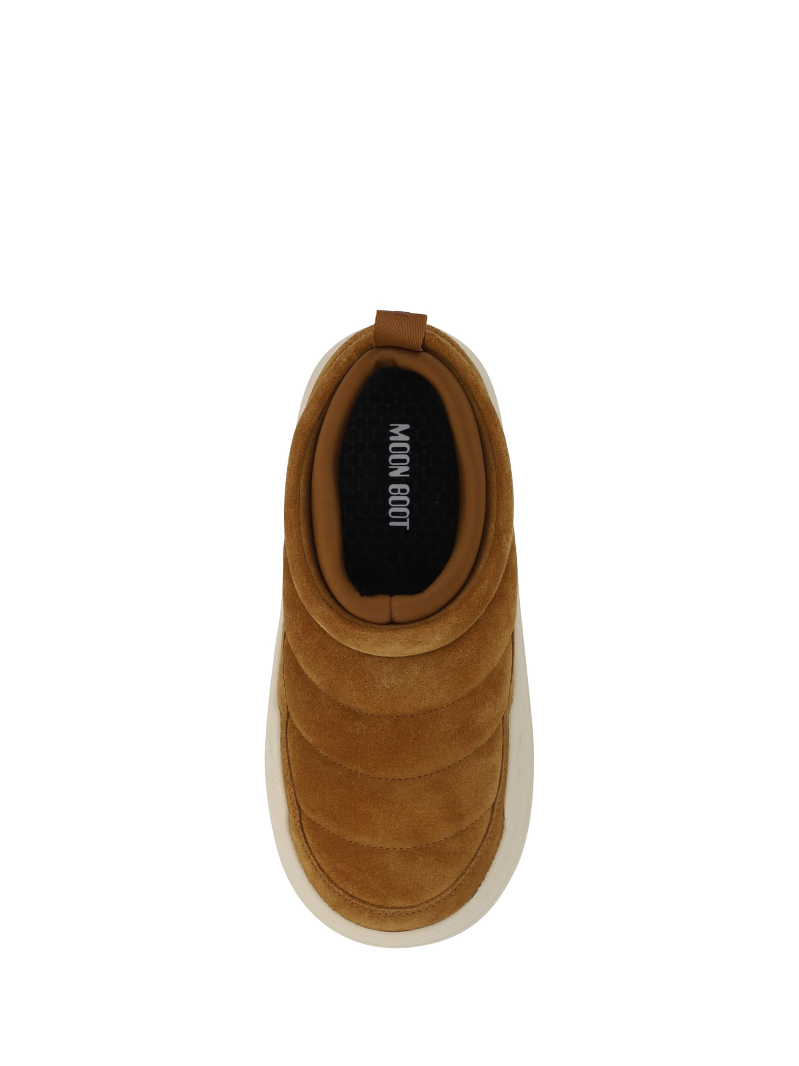 Shop Moon Boot Park Soft Shoes In Cognac