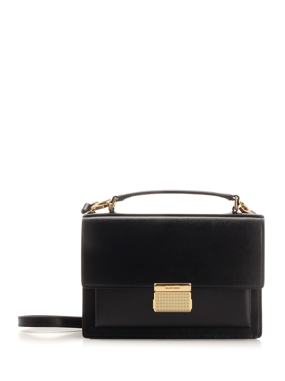 Shop Golden Goose Venezia Handbag In Black