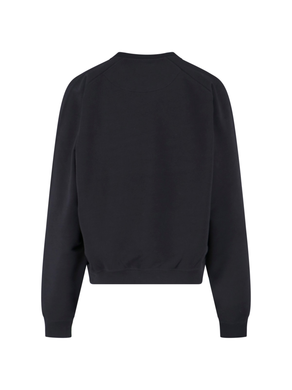 Vivienne Westwood Athletic Logo-embroidered Organic Cotton-jersey Sweatshirt In Black