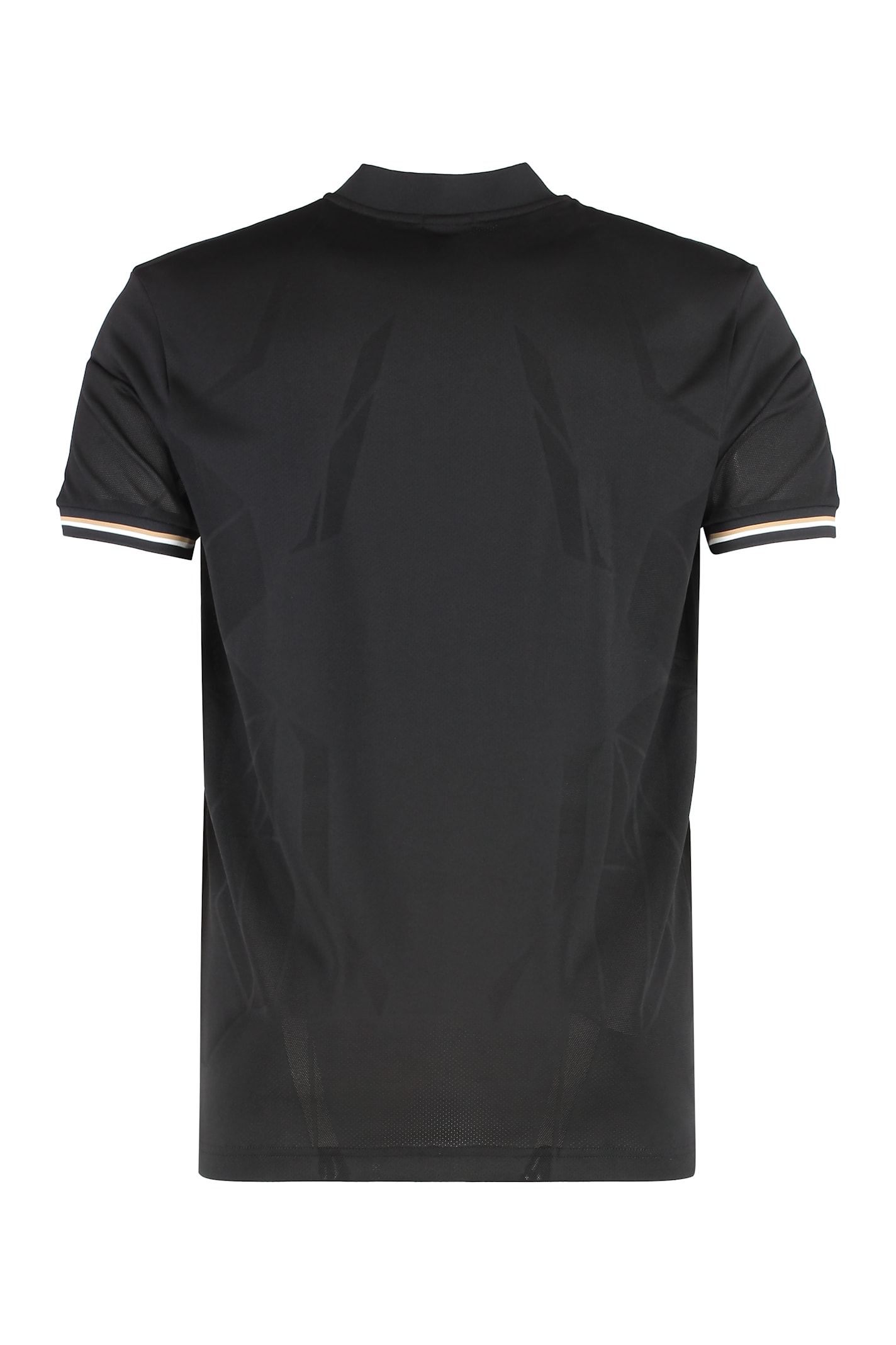 Hugo Boss Boss Techno Fabric T-shirt In Black