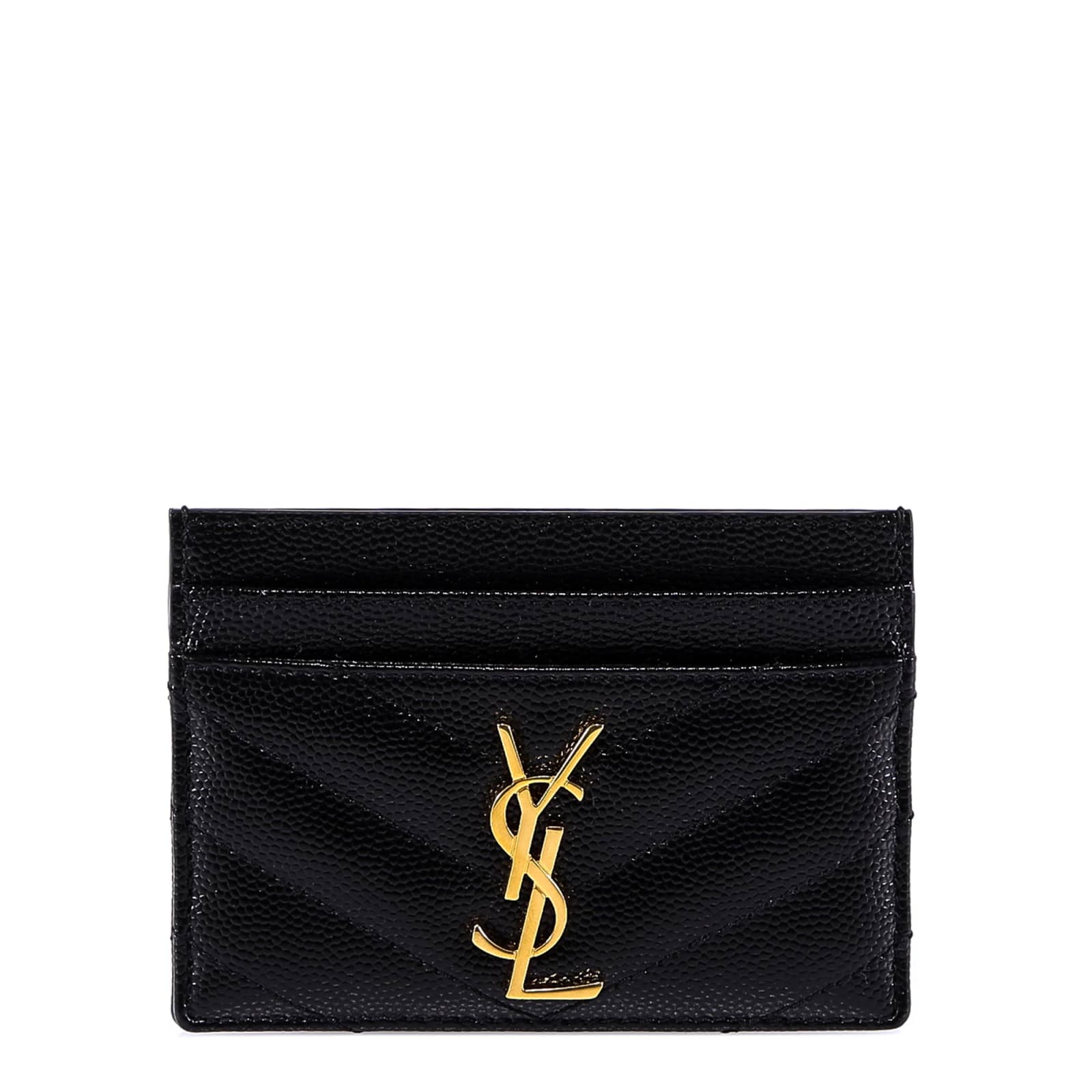 Saint Laurent Gucci Silk Satin Dress In Black