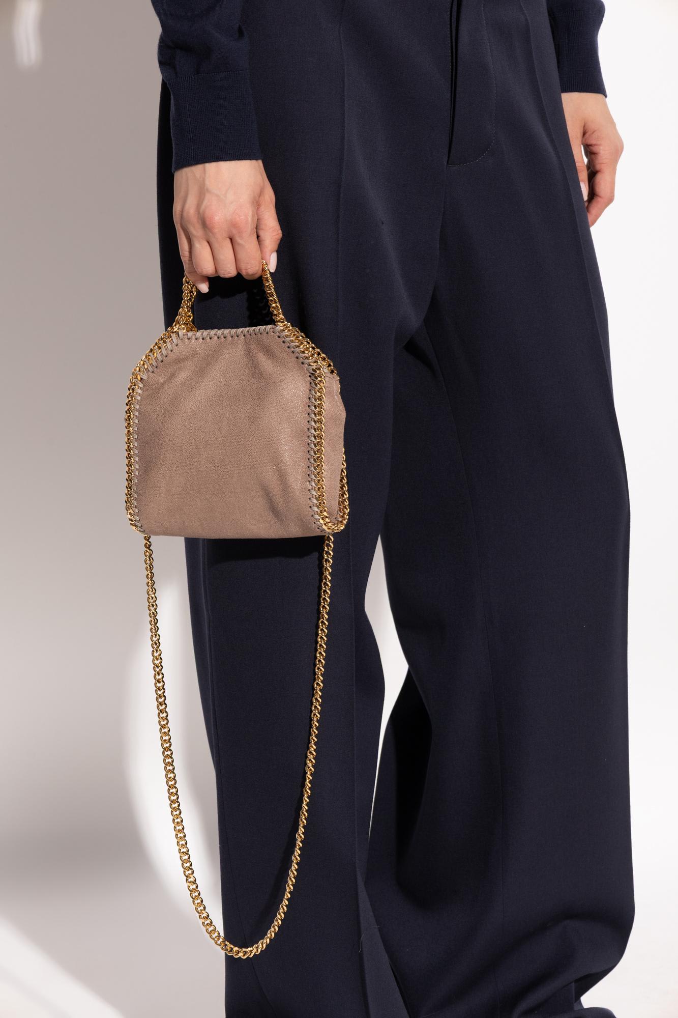 Stella Mccartney Handbag Falabella Tiny In Sand