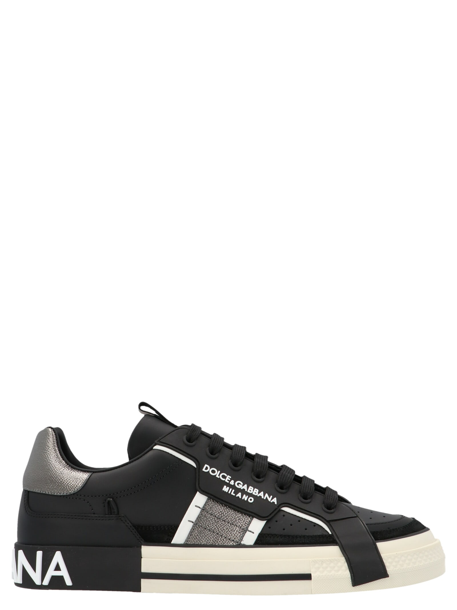 Dolce & Gabbana New Portofino Shoes In Black