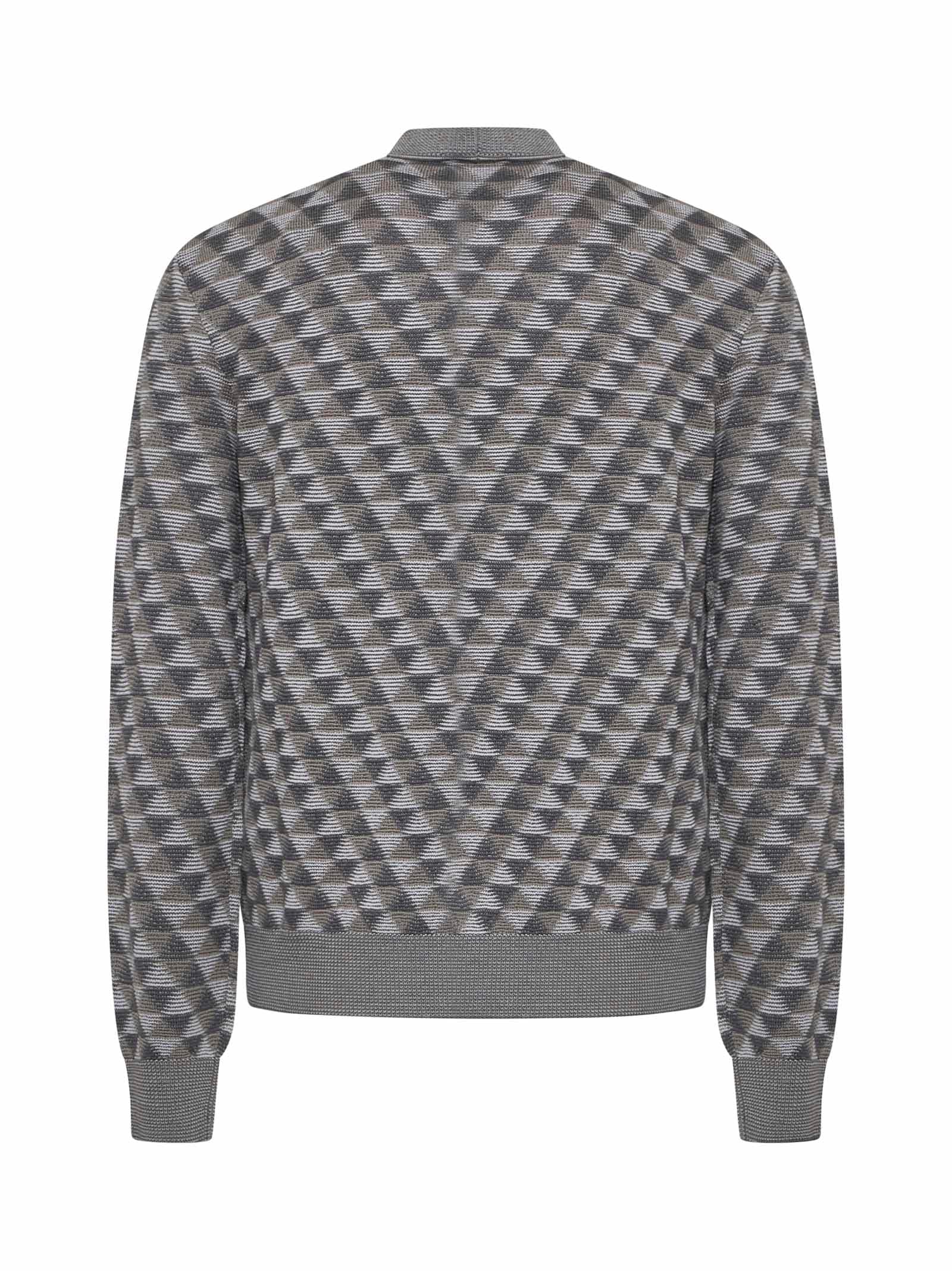 Shop Giorgio Armani Sweater In Eiffel Fancy