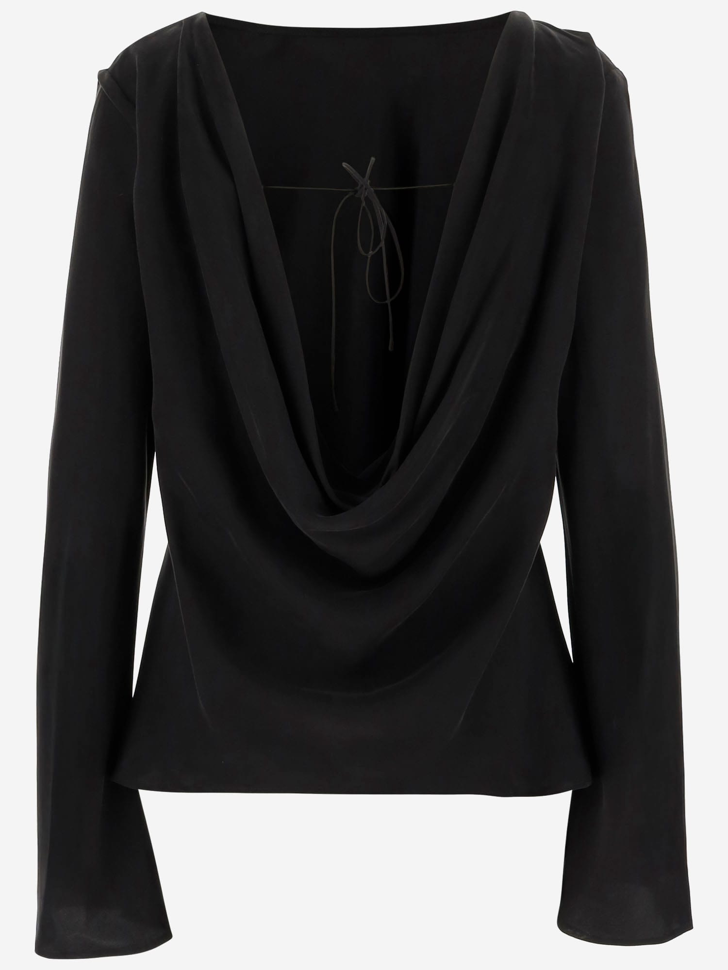 By Malene Birger Laura Shirt In Cupro And Viscose