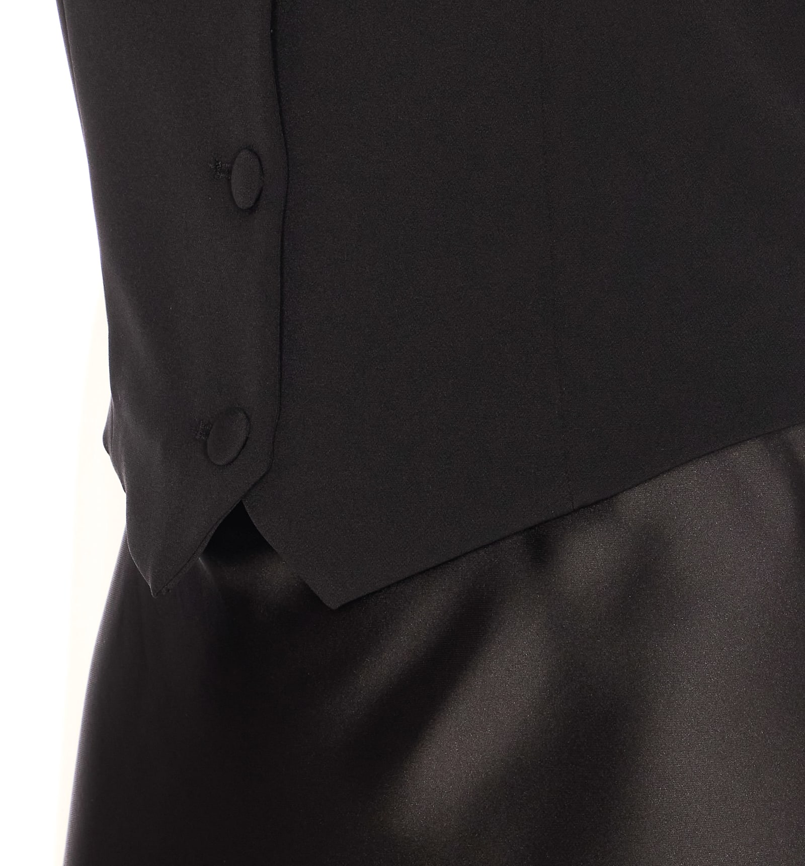 Liu •jo Abito Lungo Con Gilet In Black
