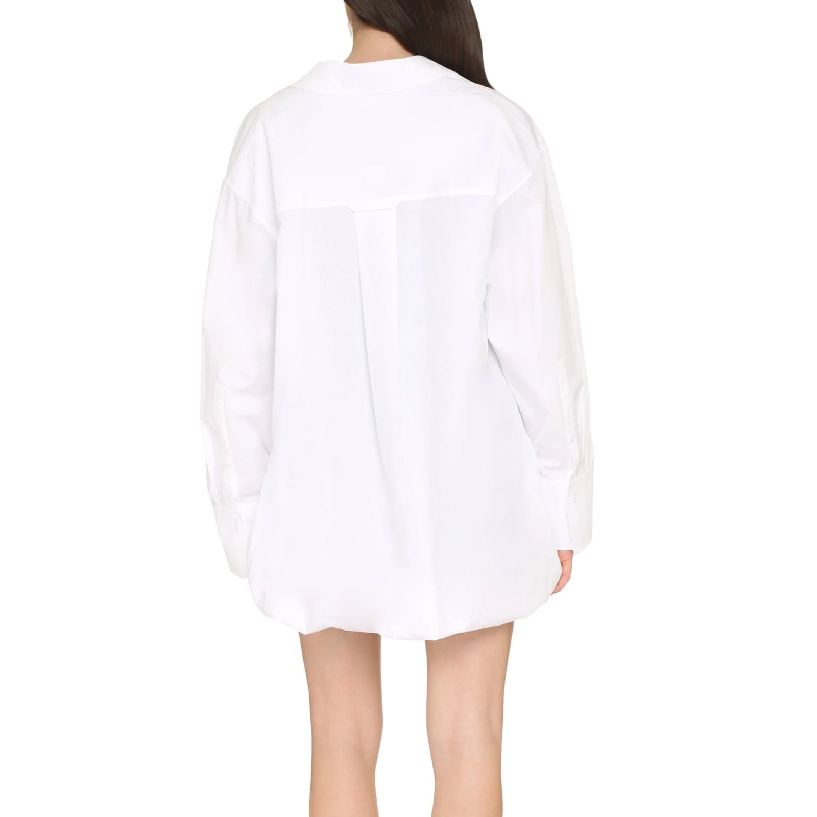 Shop Valentino Cotton Mini Dress In White